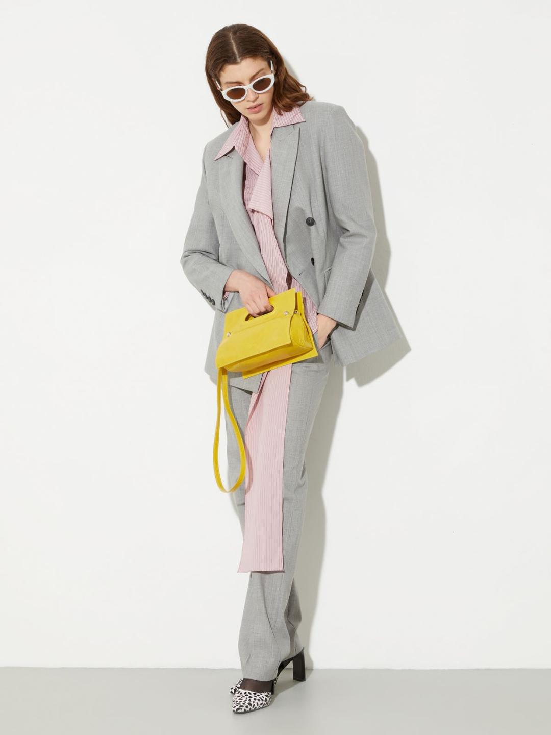 Blazer in lana e cotone | Max&Co Blazer in lana e cotone - vista alternativa - 0 | Max&Co