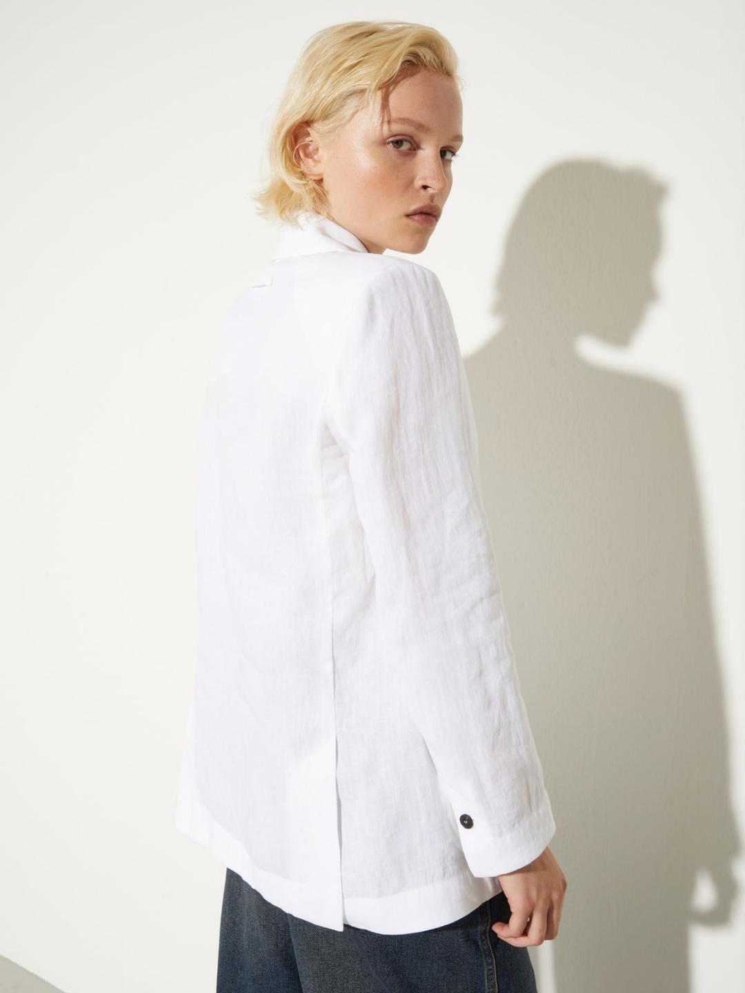 Blazer in puro lino | Max&Co Blazer in puro lino - vista alternativa - 21 | Max&Co