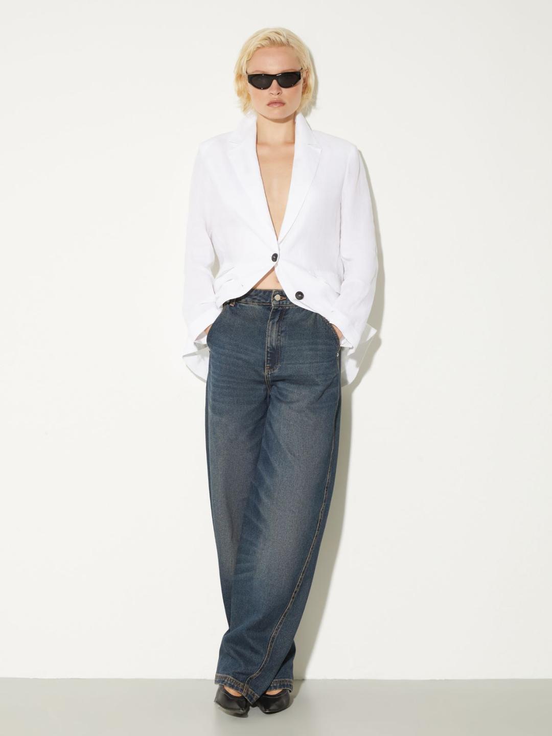 Blazer in puro lino | Max&Co Blazer in puro lino - vista alternativa - 21 | Max&Co