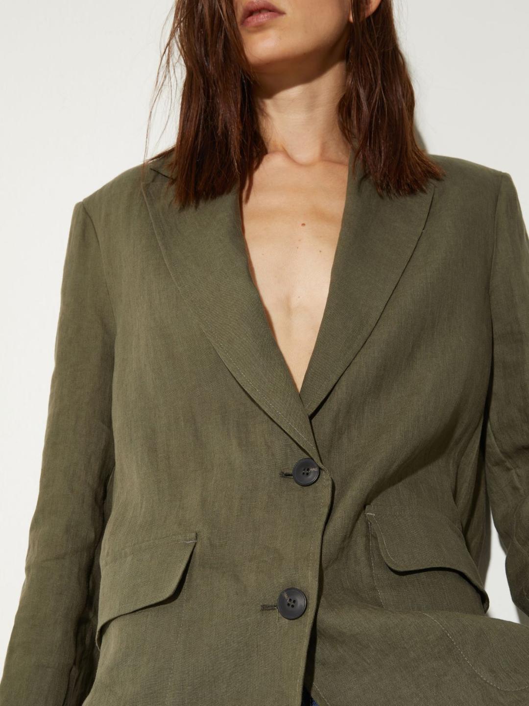 Blazer in puro lino | Max&Co Blazer in puro lino - vista alternativa - 1 | Max&Co