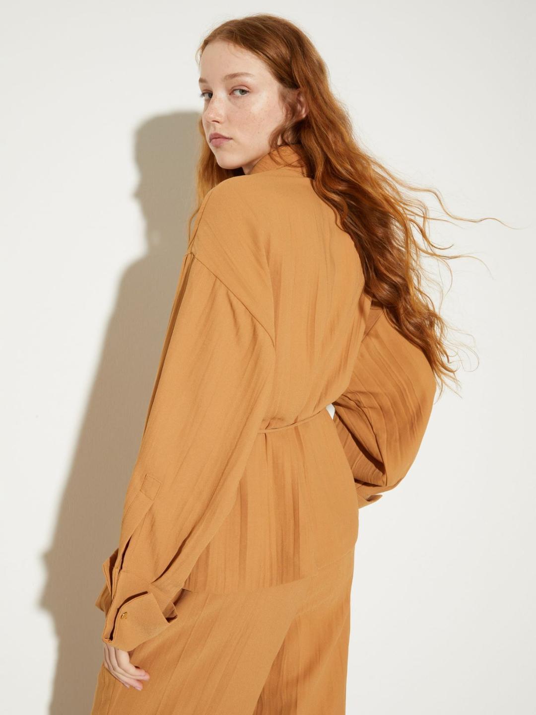 Giacca in envers satin crinkle | Max&Co Giacca in envers satin crinkle - vista alternativa - 1 | Max&Co