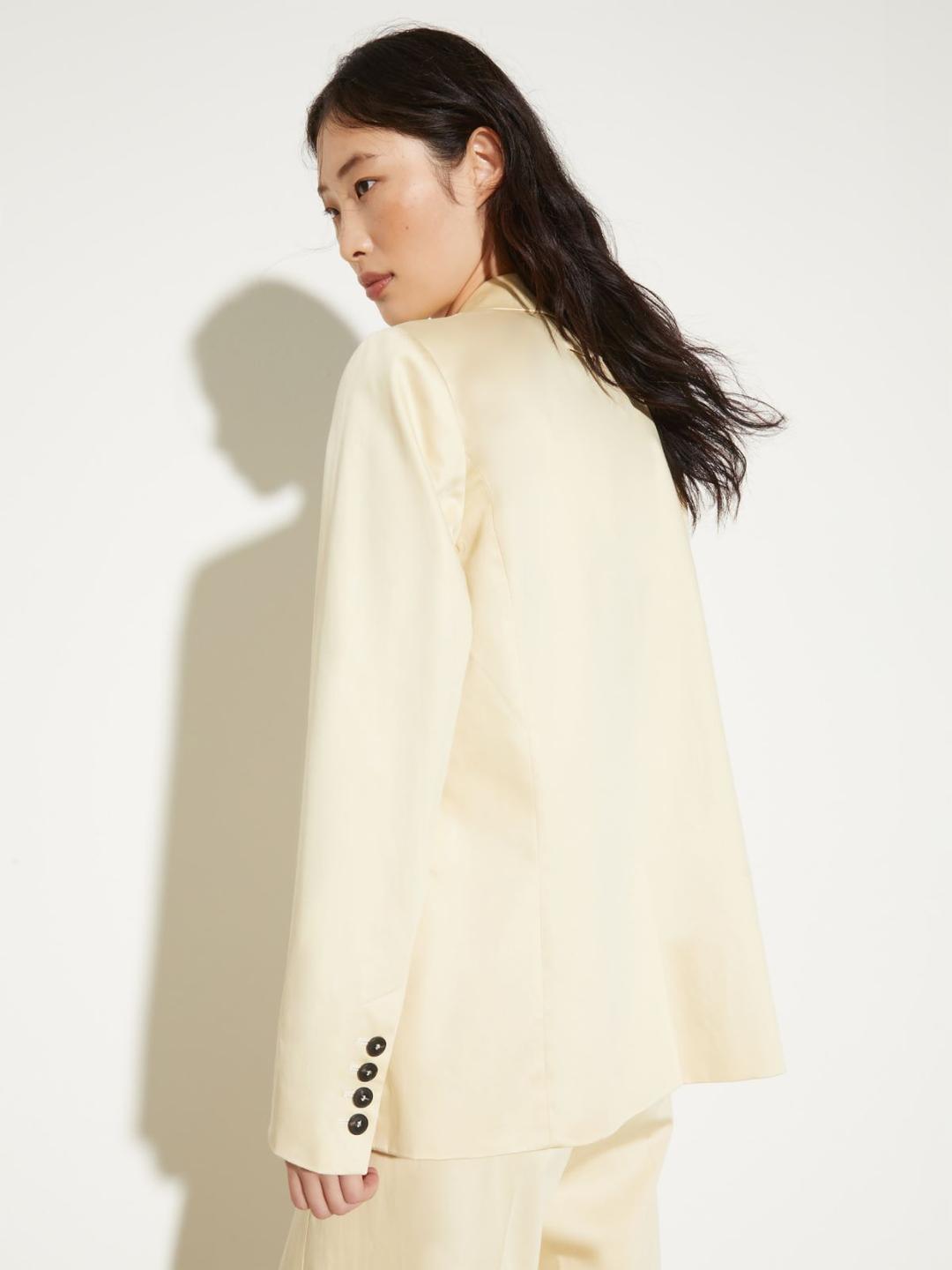 Blazer in raso di cotone | Max&Co Blazer in raso di cotone - vista alternativa - 4 | Max&Co