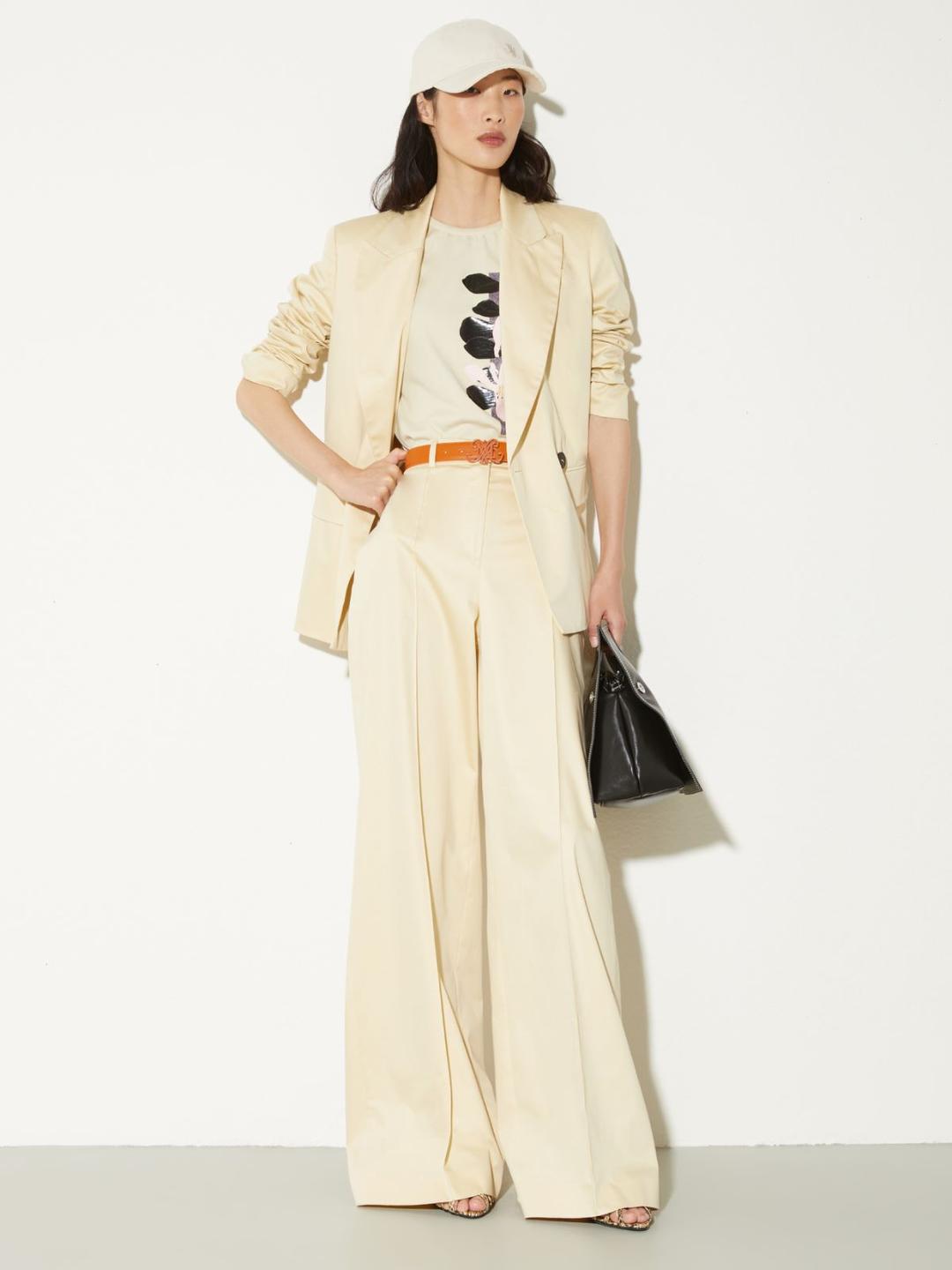 Blazer in raso di cotone | Max&Co Blazer in raso di cotone - vista alternativa - 4 | Max&Co