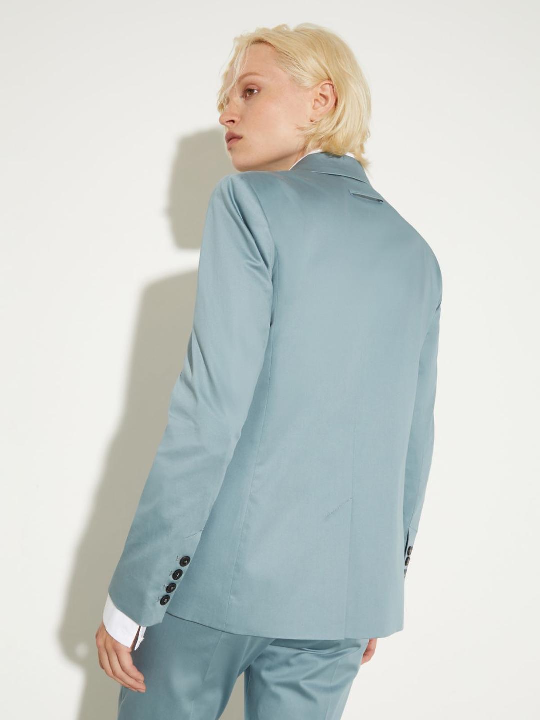 Blazer in raso di cotone | Max&Co Blazer in raso di cotone - vista alternativa - 2 | Max&Co