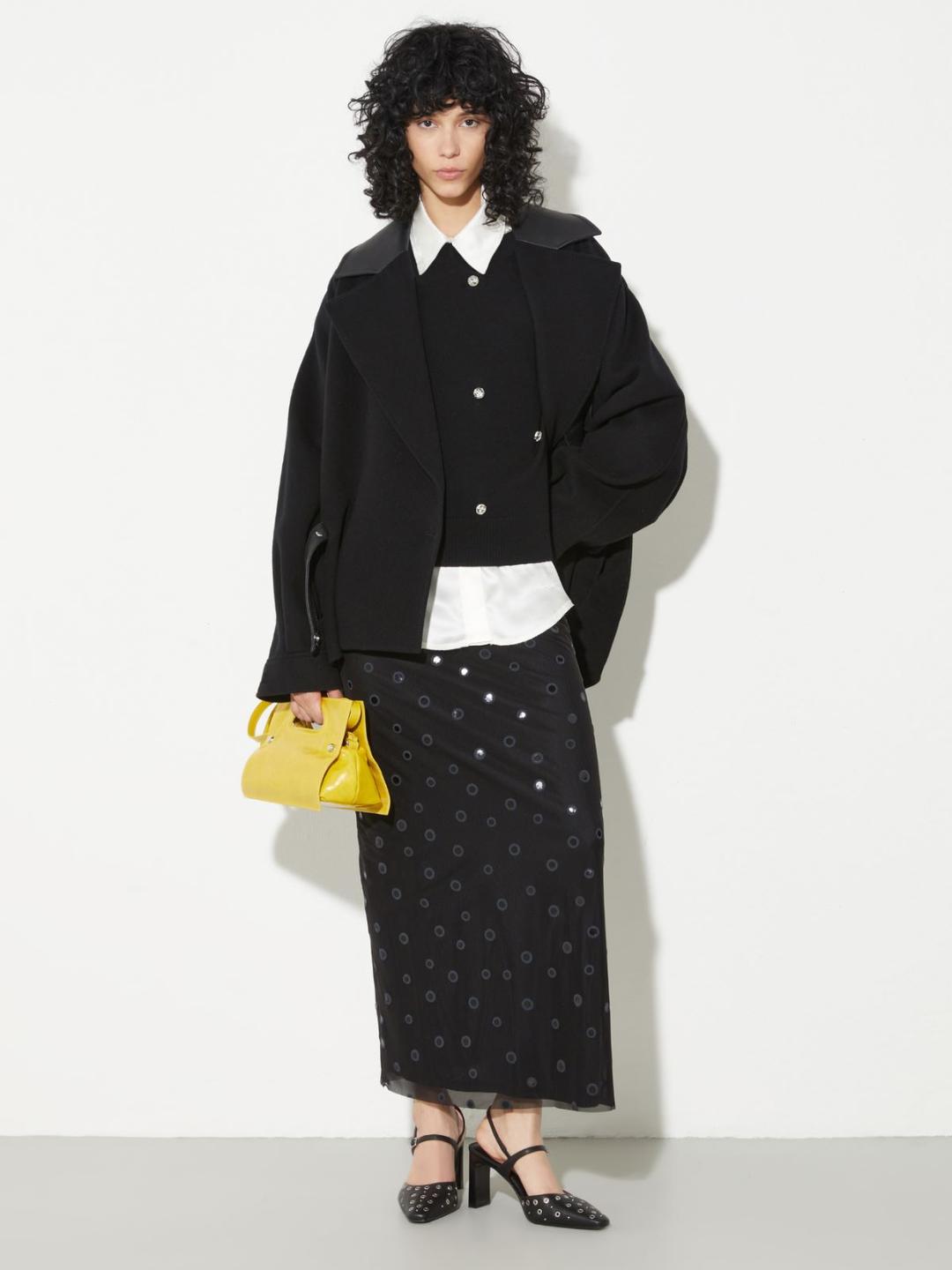 Blouson in lana double e pelle | Max&Co Blouson in lana double e pelle | Max&Co