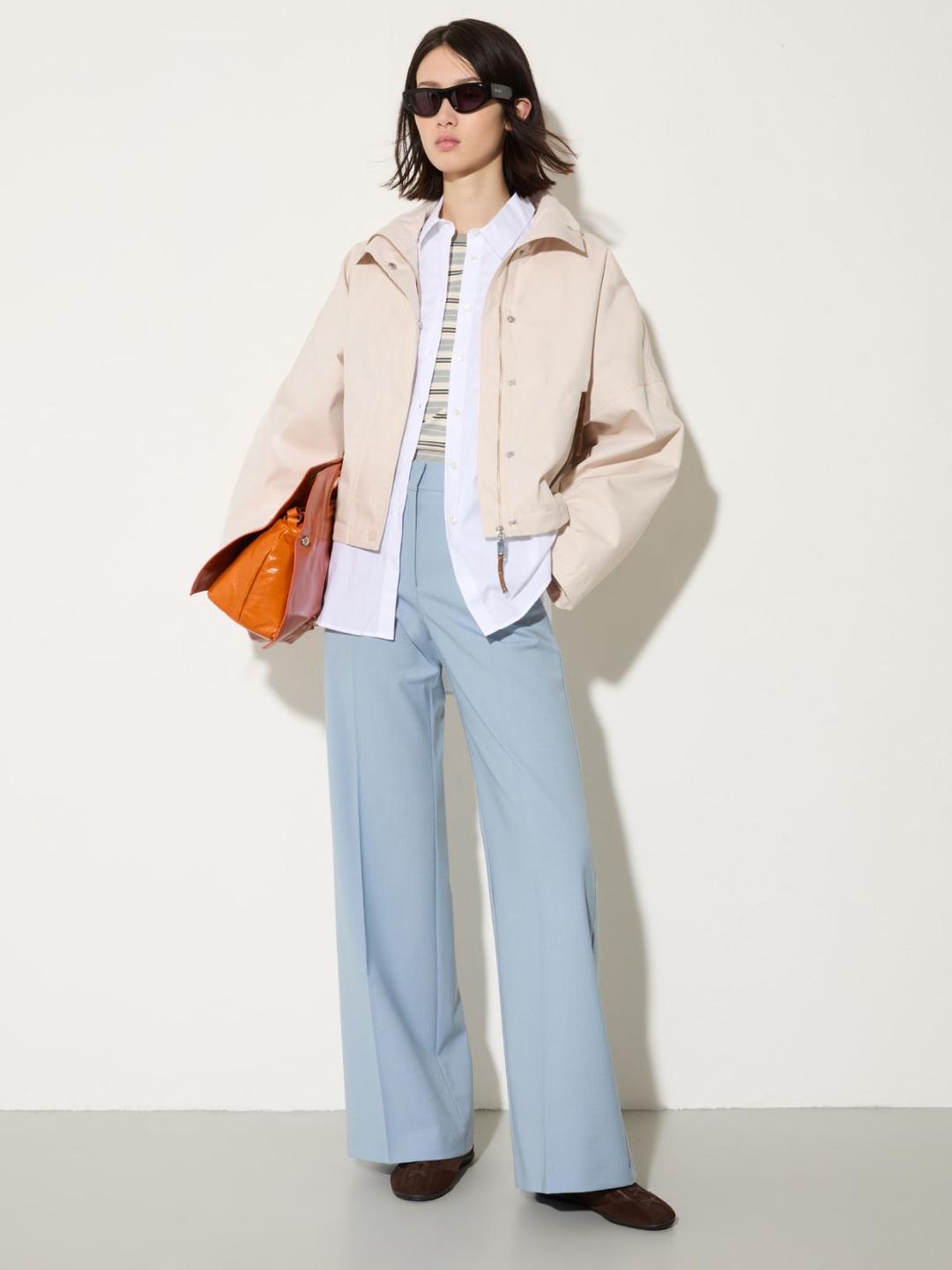 Bomber in gabardine antigoccia | Max&Co Bomber in gabardine antigoccia - vista alternativa - 1 | Max&Co