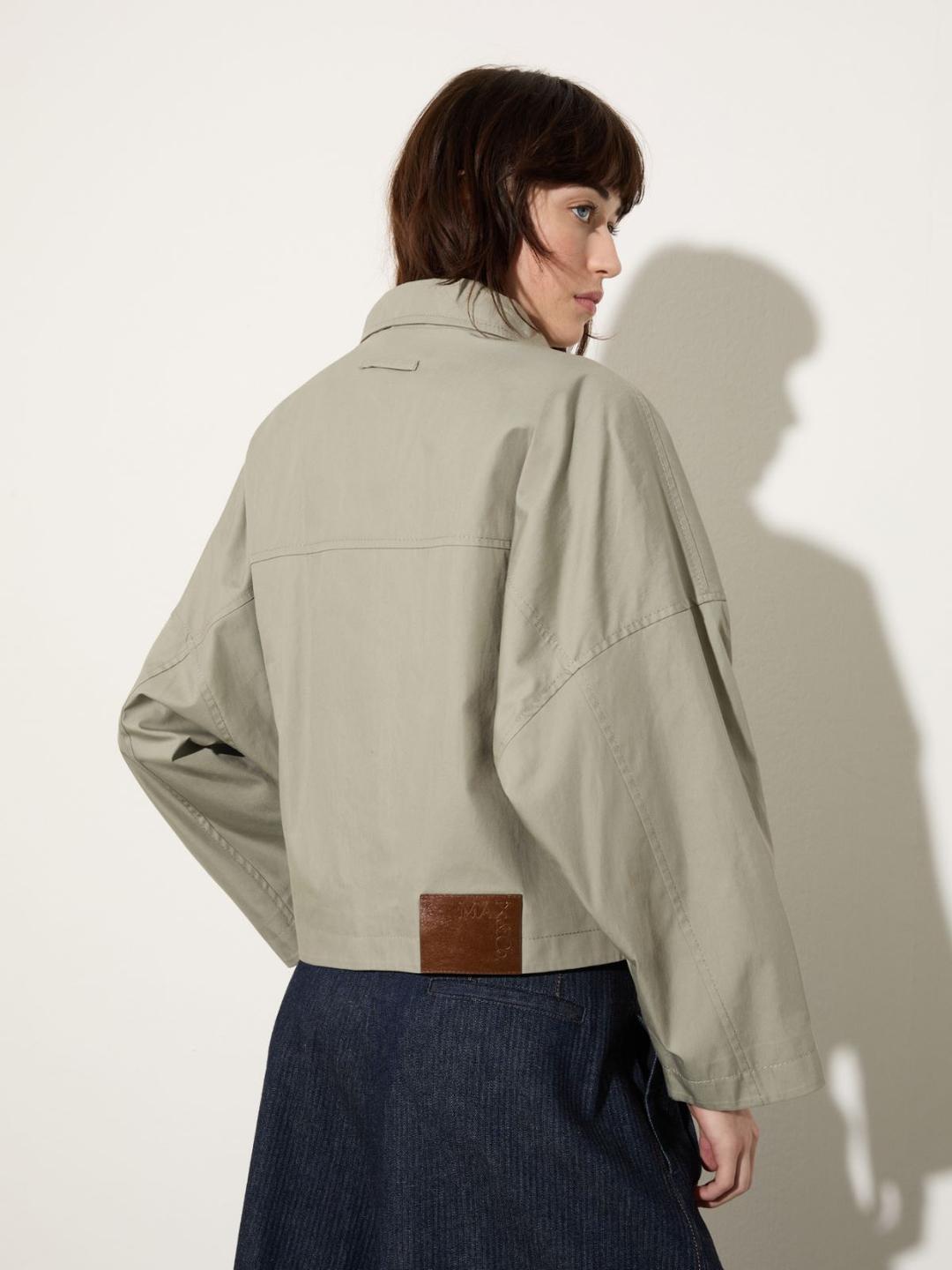 Bomber in gabardine antigoccia | Max&Co Bomber in gabardine antigoccia - vista alternativa - 16 | Max&Co