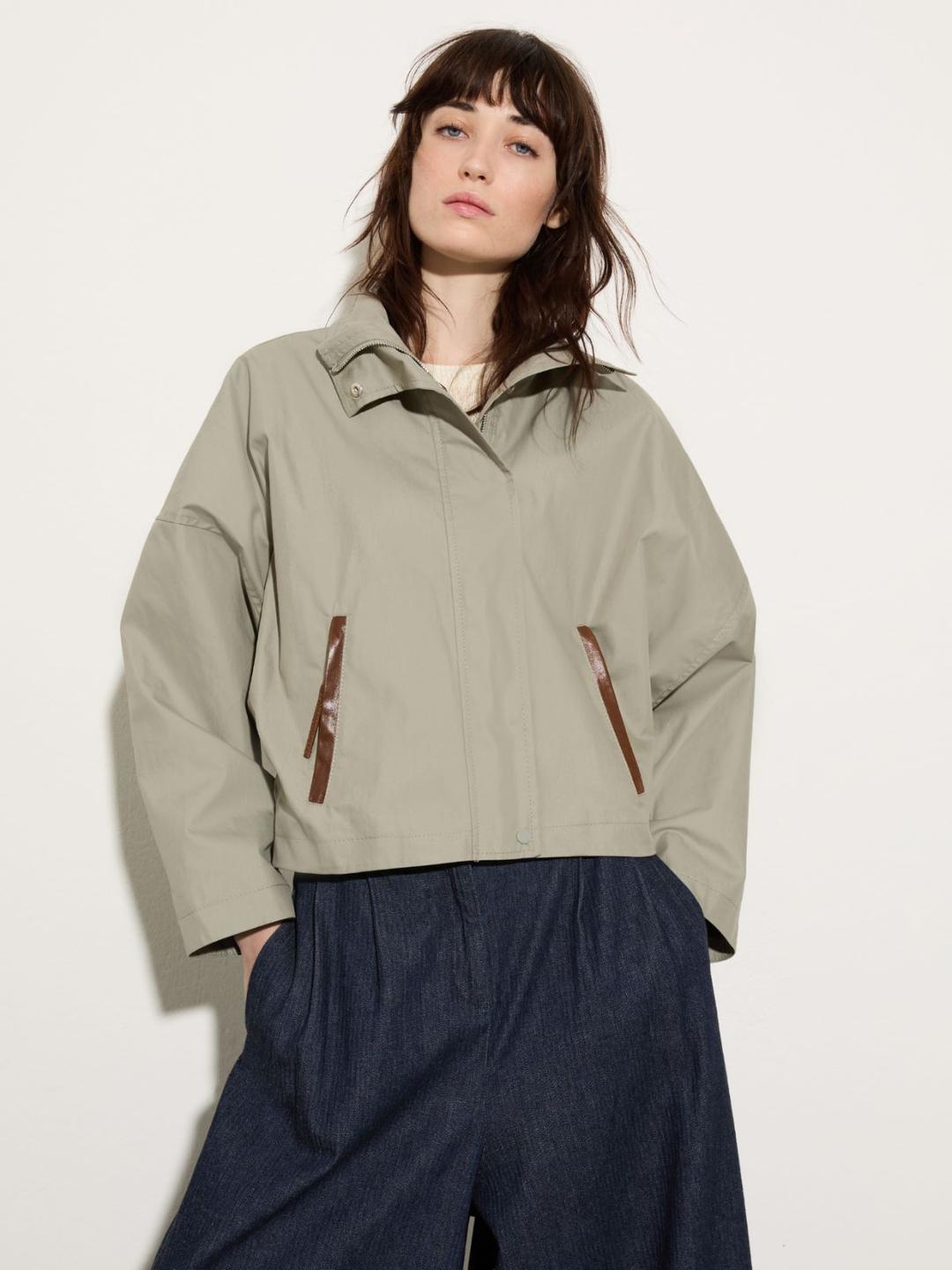 Bomber in gabardine antigoccia | Max&Co Bomber in gabardine antigoccia - vista alternativa - 16 | Max&Co