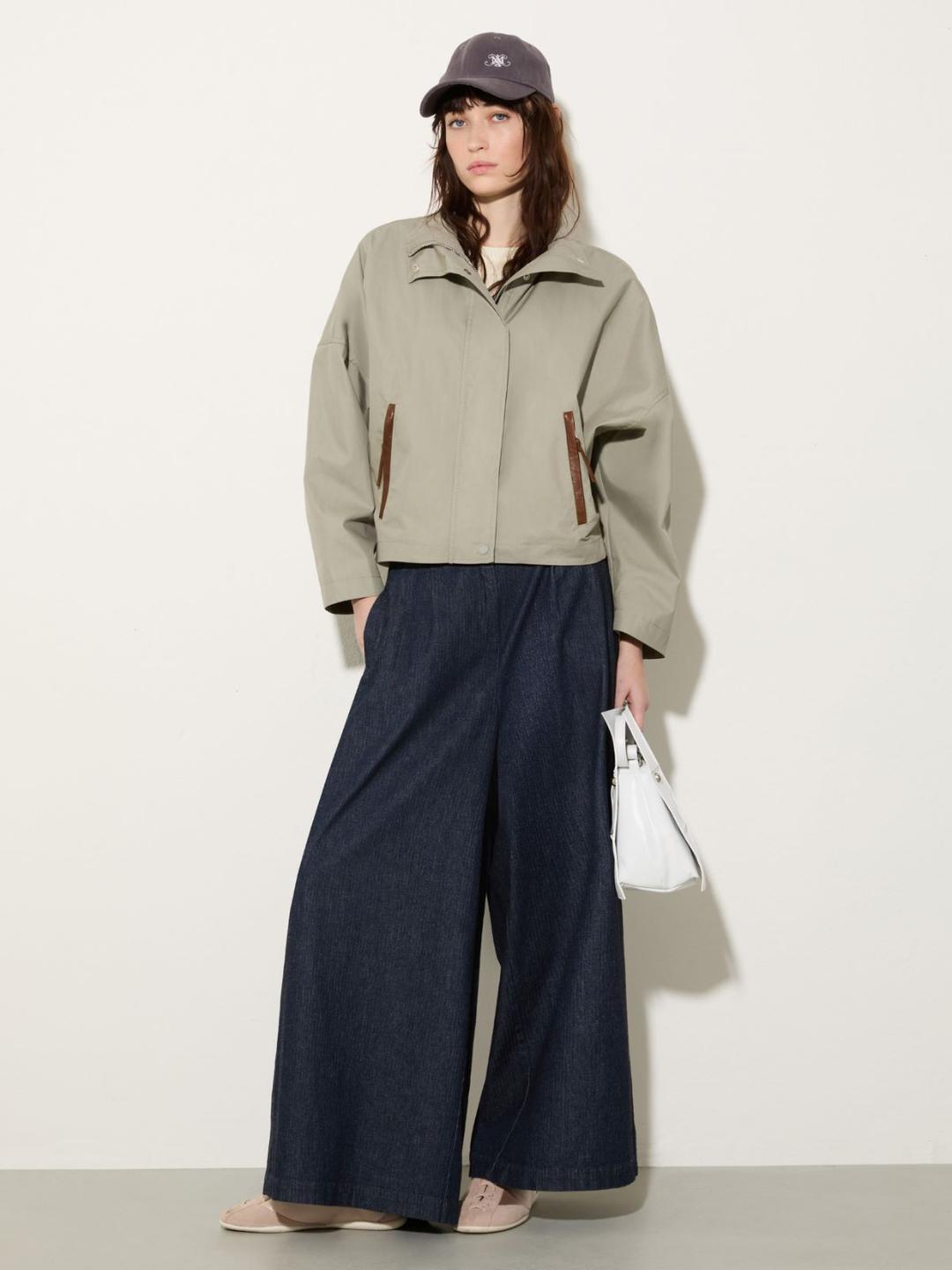 Bomber in gabardine antigoccia | Max&Co Bomber in gabardine antigoccia - vista alternativa - 16 | Max&Co