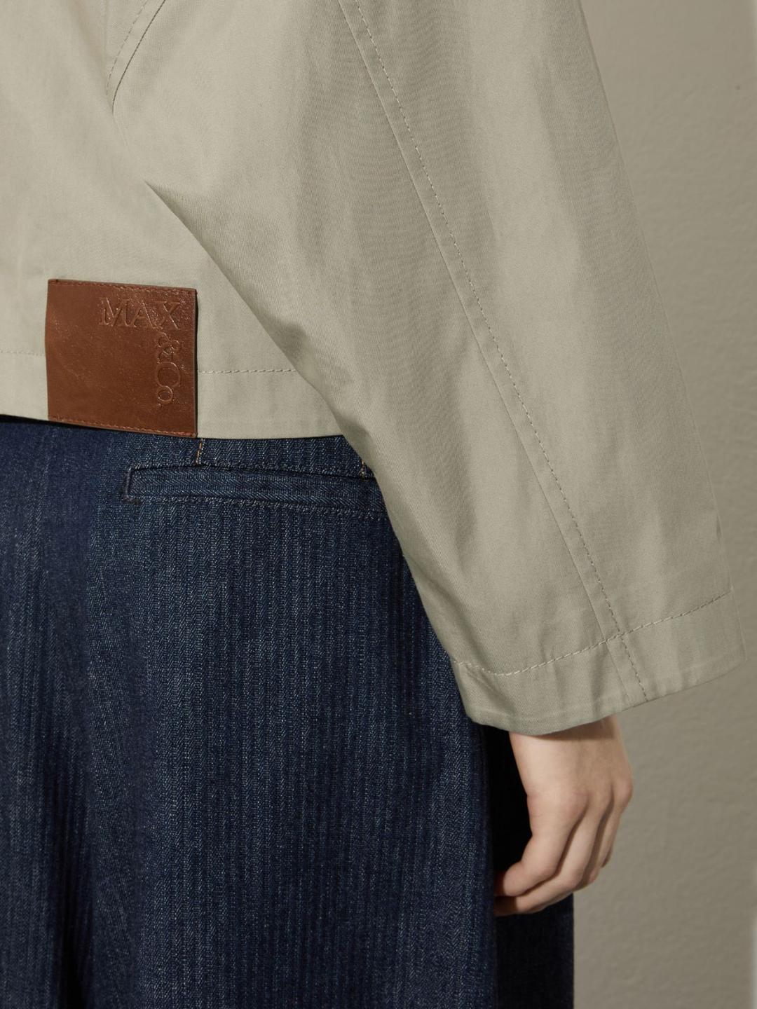 Bomber in gabardine antigoccia | Max&Co Bomber in gabardine antigoccia - vista alternativa - 16 | Max&Co