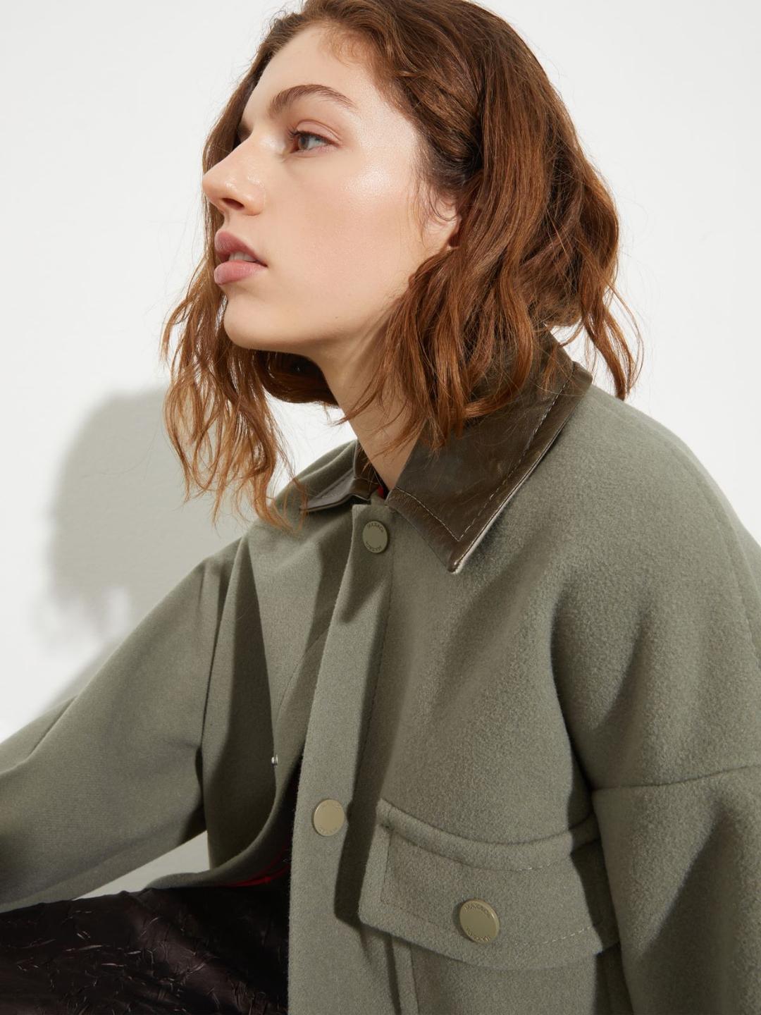 Giacca camicia in lana double | Max&Co Giacca camicia in lana double | Max&Co