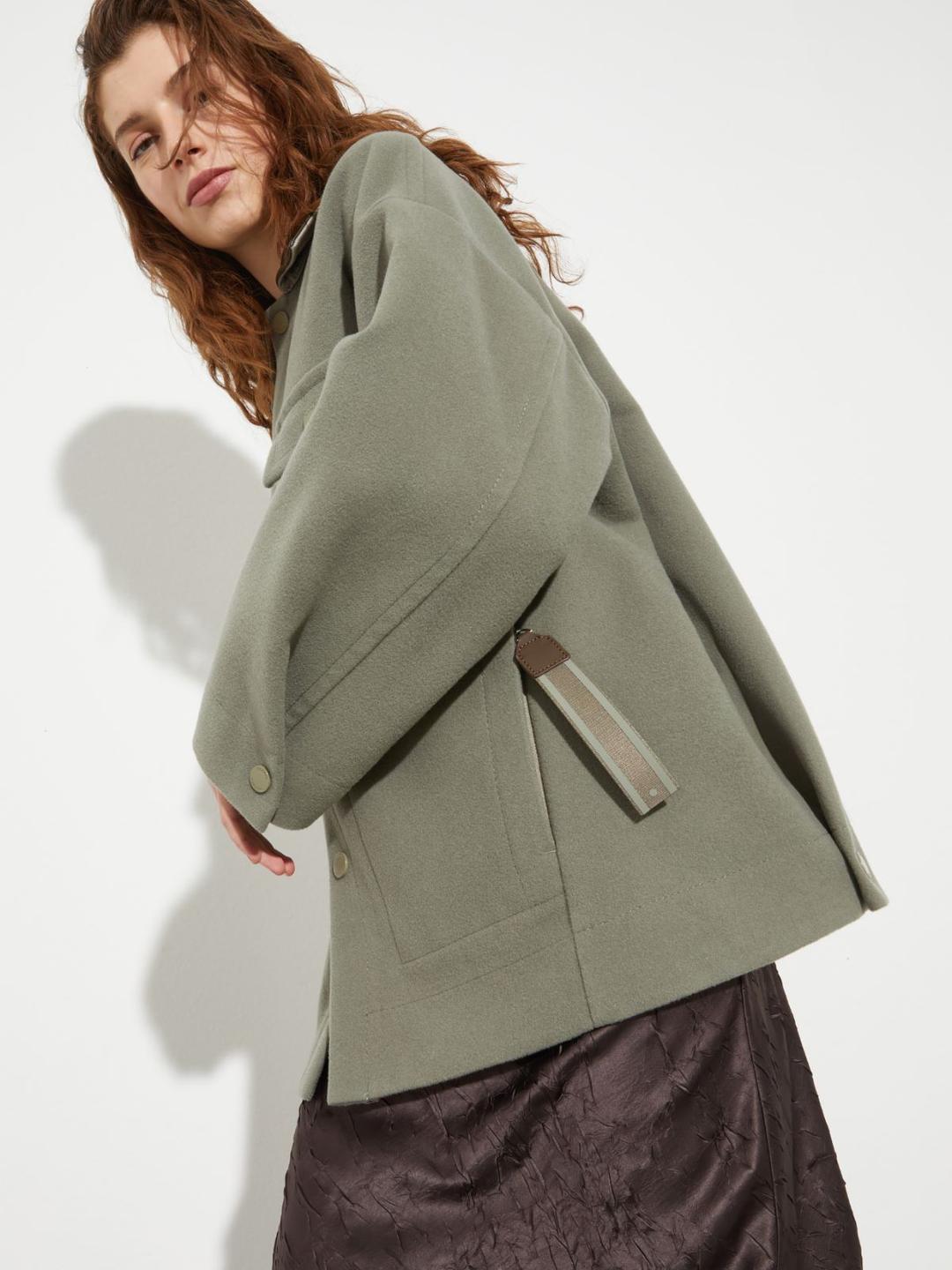 Giacca camicia in lana double | Max&Co Giacca camicia in lana double | Max&Co