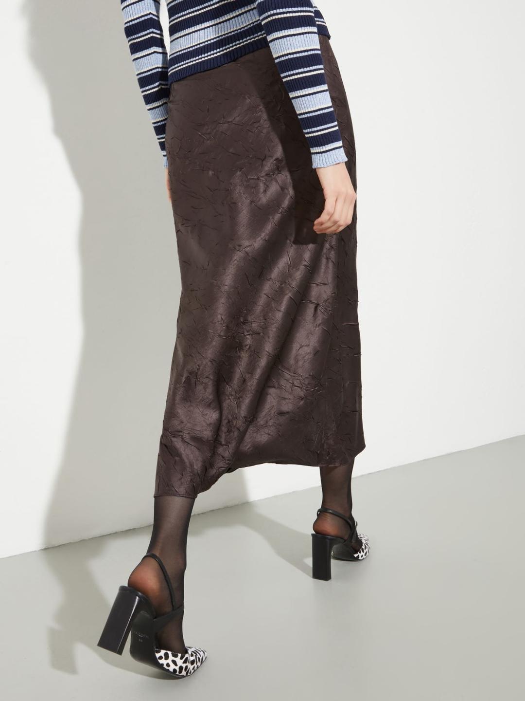 Gonna midi in raso crinkle | Max&Co Gonna midi in raso crinkle | Max&Co