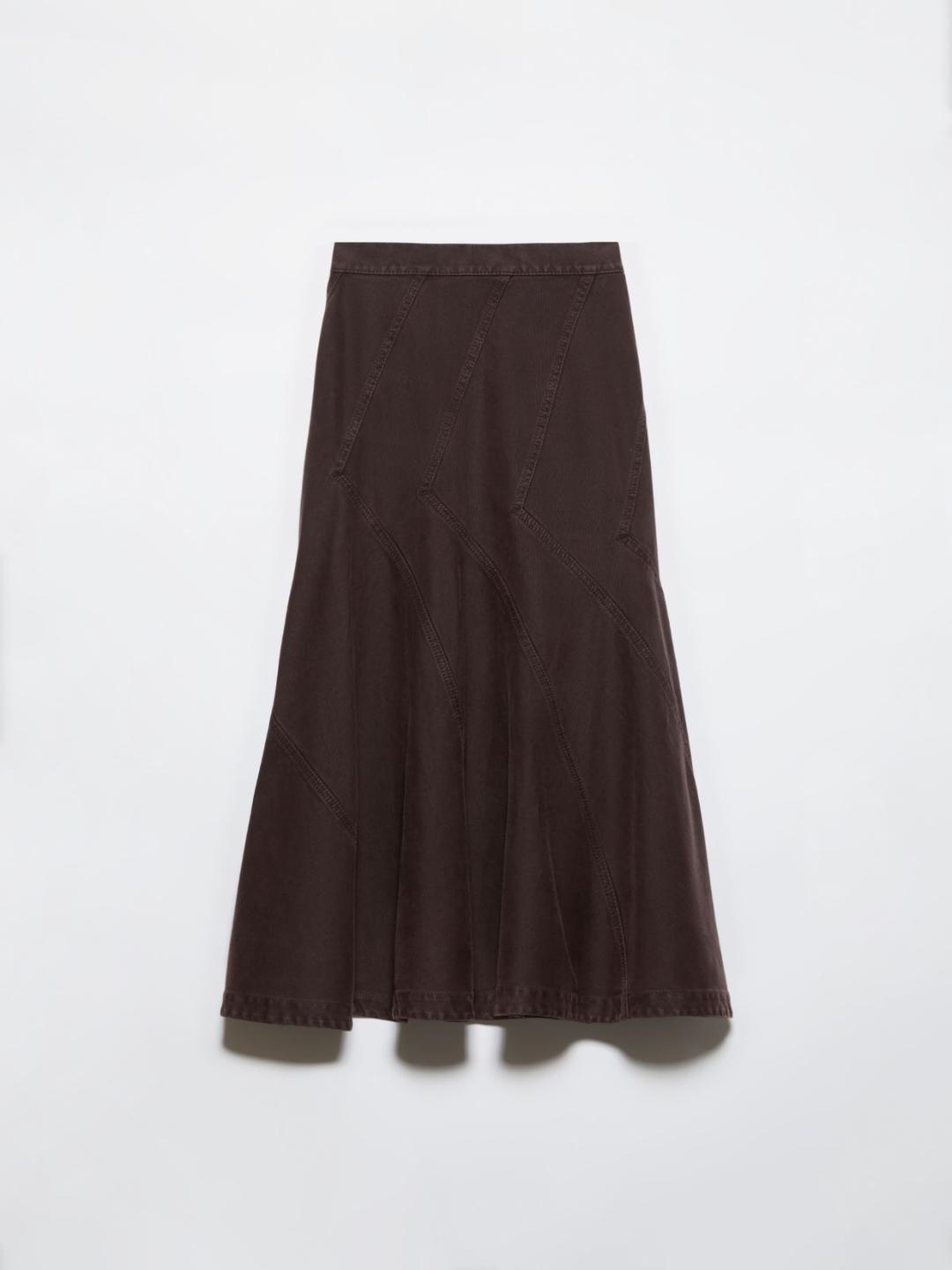 Gonna midi in drill di cotone | Max&Co Gonna midi in drill di cotone | Max&Co