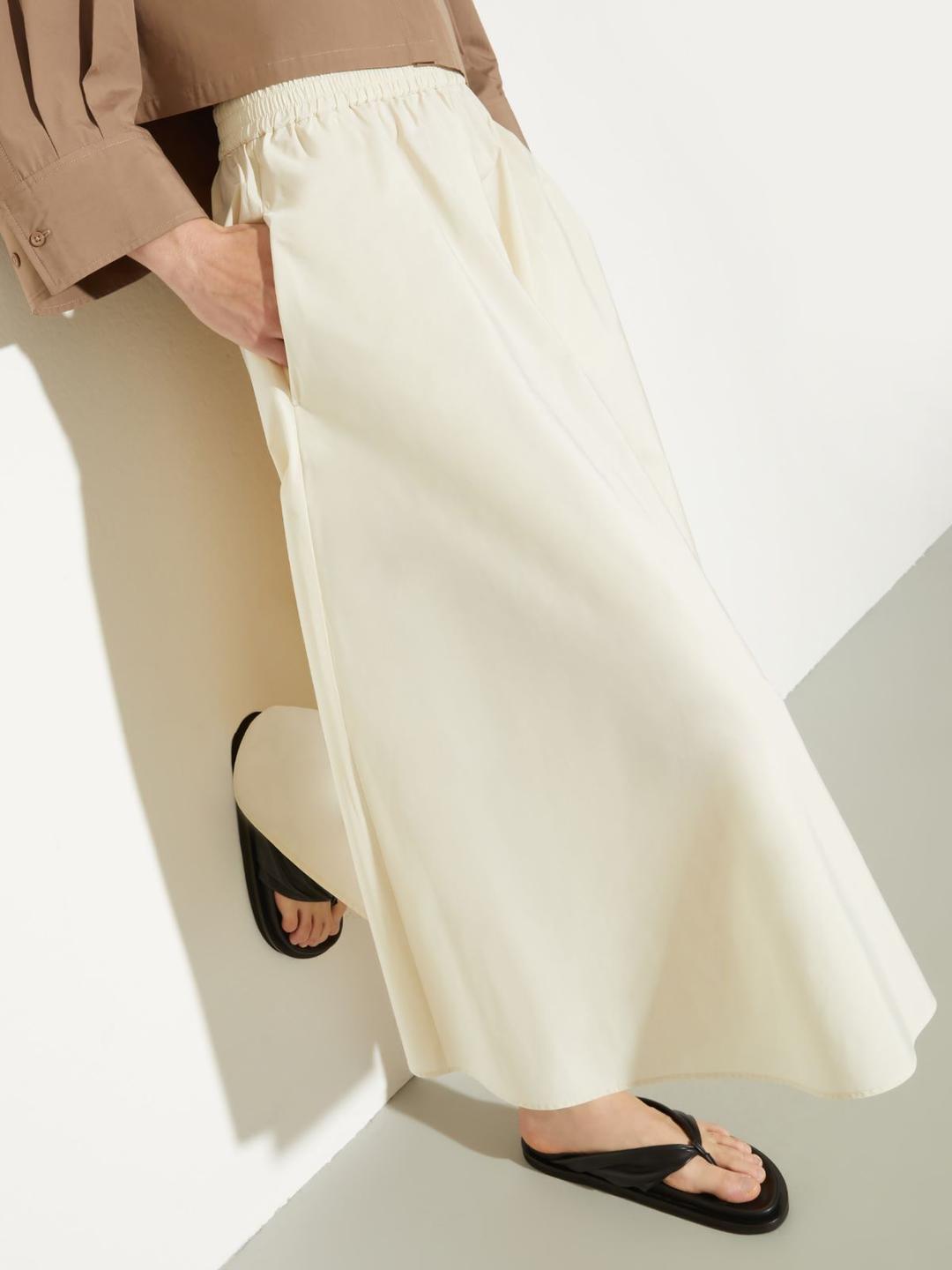 Gonna a corolla in taffettà | Max&Co Gonna a corolla in taffettà - vista alternativa - 4 | Max&Co