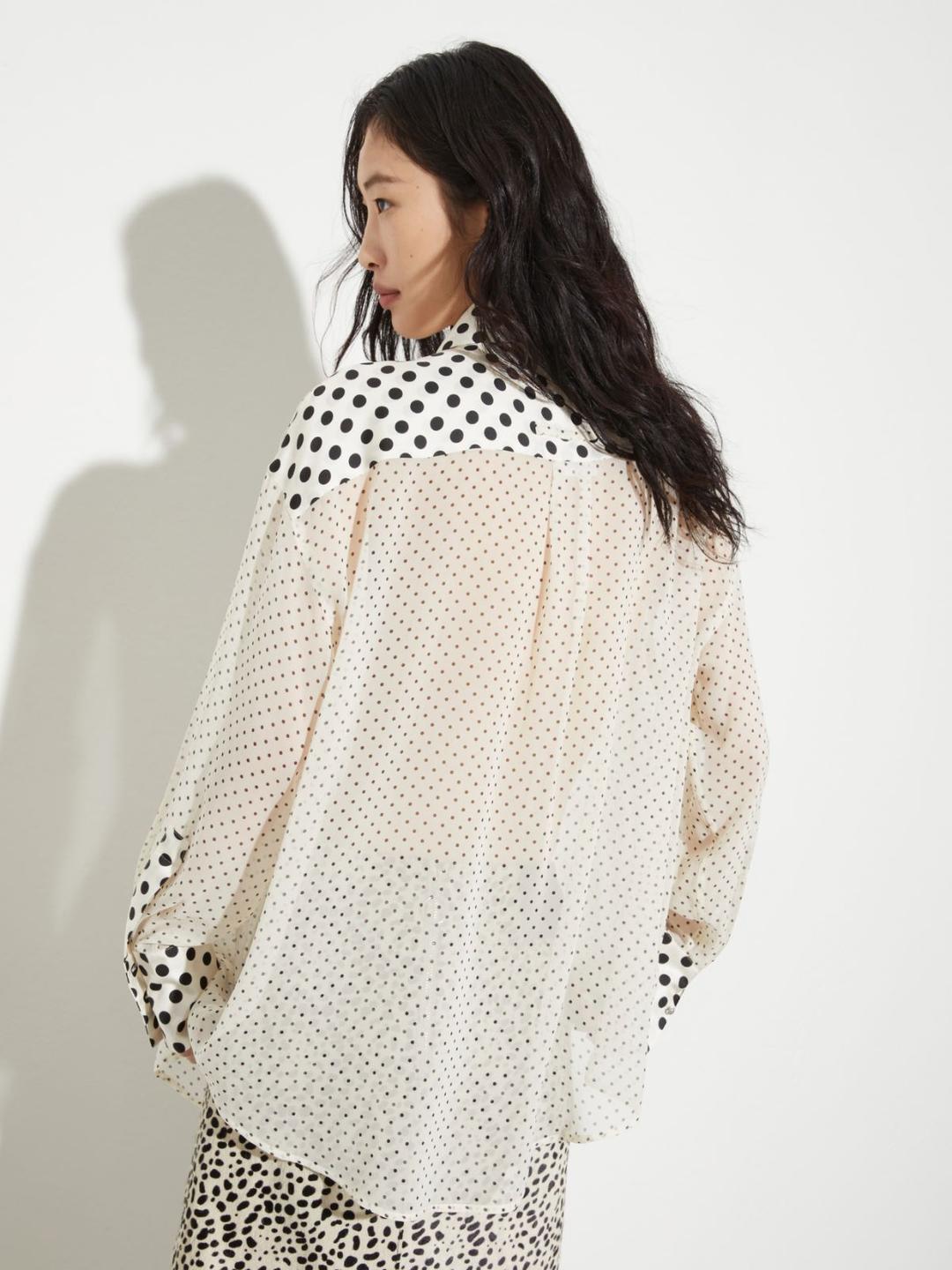 Camicia in georgette di seta | Max&Co Camicia in georgette di seta | Max&Co