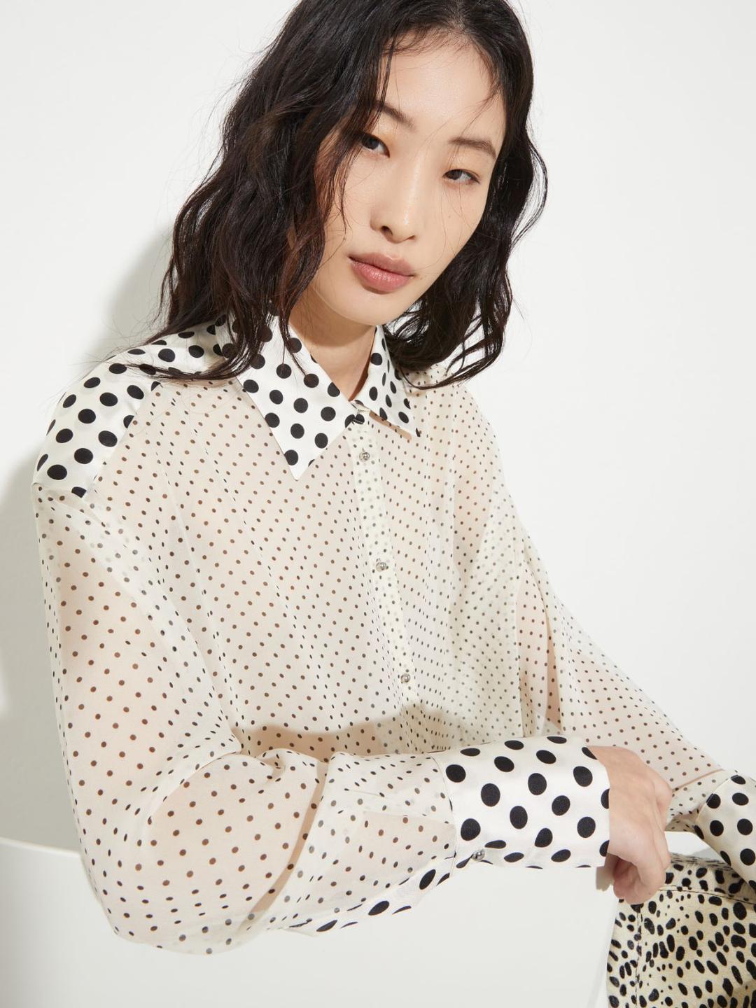 Camicia in georgette di seta | Max&Co Camicia in georgette di seta | Max&Co