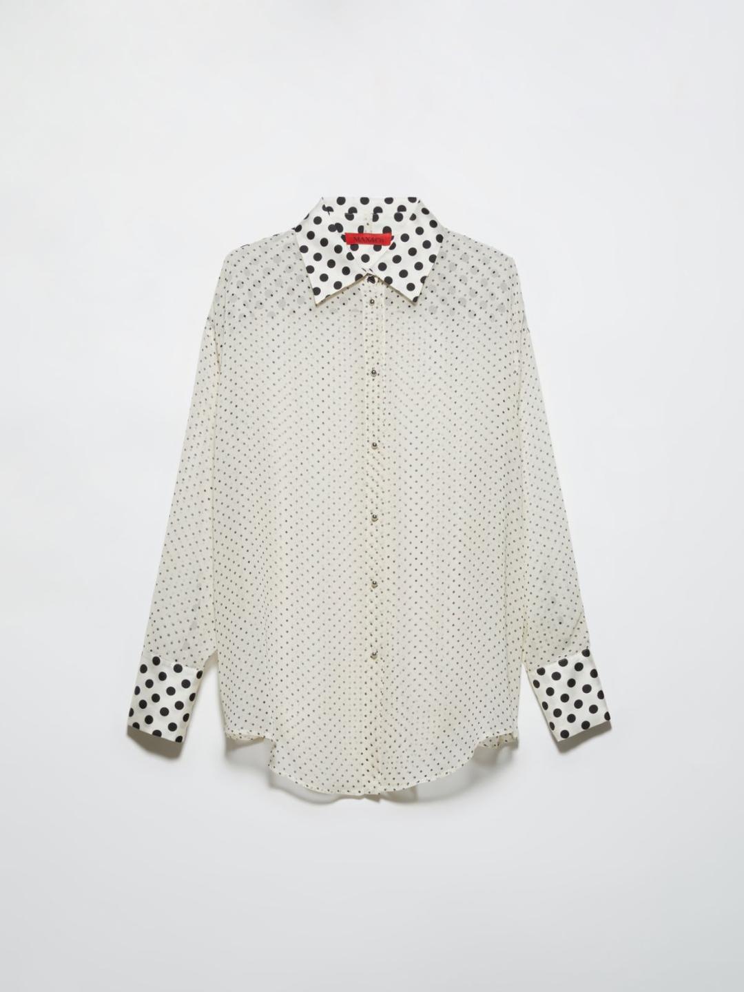 Camicia in georgette di seta | Max&Co Camicia in georgette di seta | Max&Co