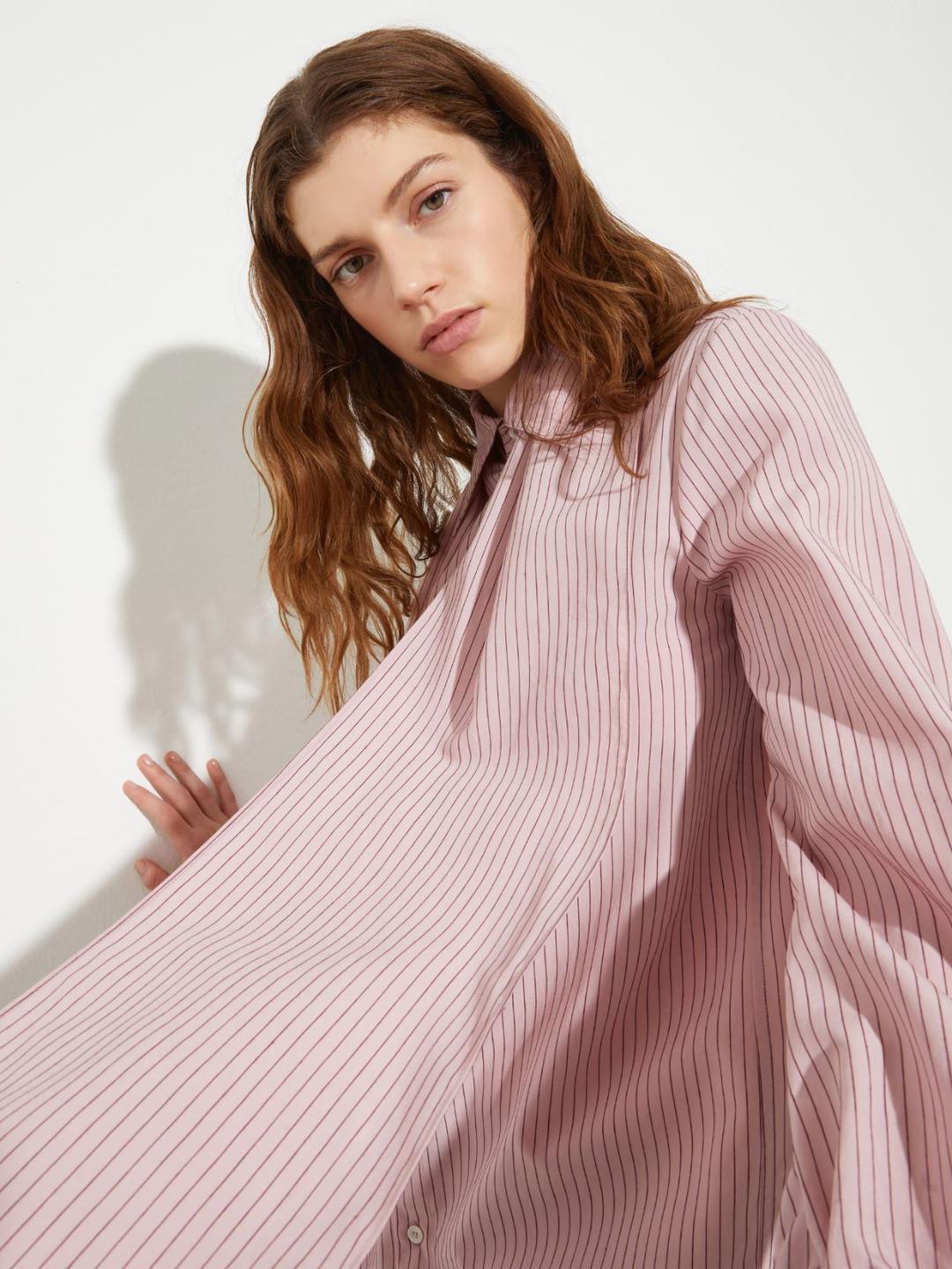 Camicia con lembo asimmetrico | Max&Co Camicia con lembo asimmetrico - vista alternativa - 10 | Max&Co