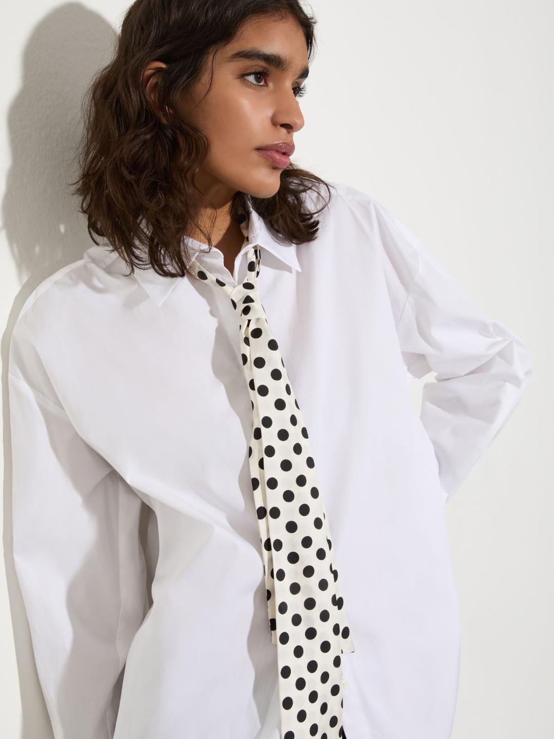 Camicia in popeline con cravatta | Max&Co Camicia in popeline con cravatta | Max&Co