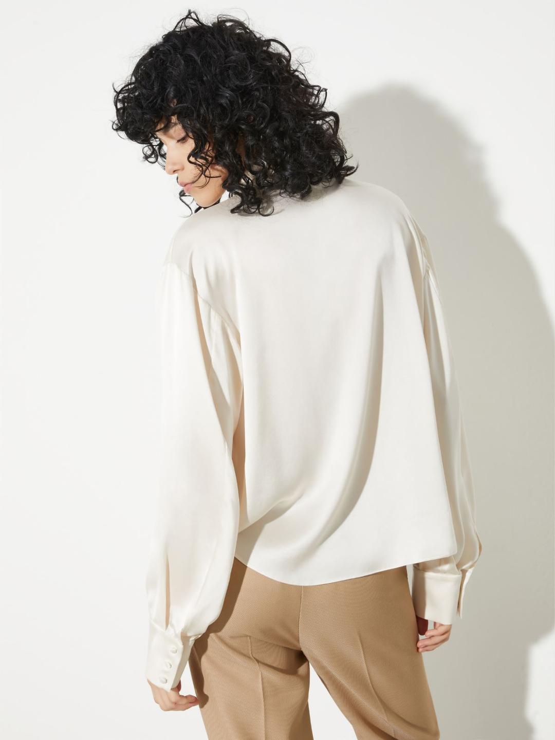 Blusa in raso di seta | Max&Co Blusa in raso di seta | Max&Co