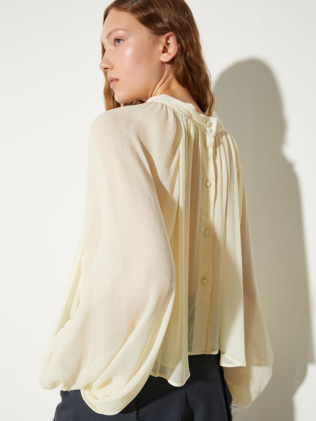 Camicia a ruota in crépon | Max&Co Camicia a ruota in crépon - vista alternativa - 2 | Max&Co