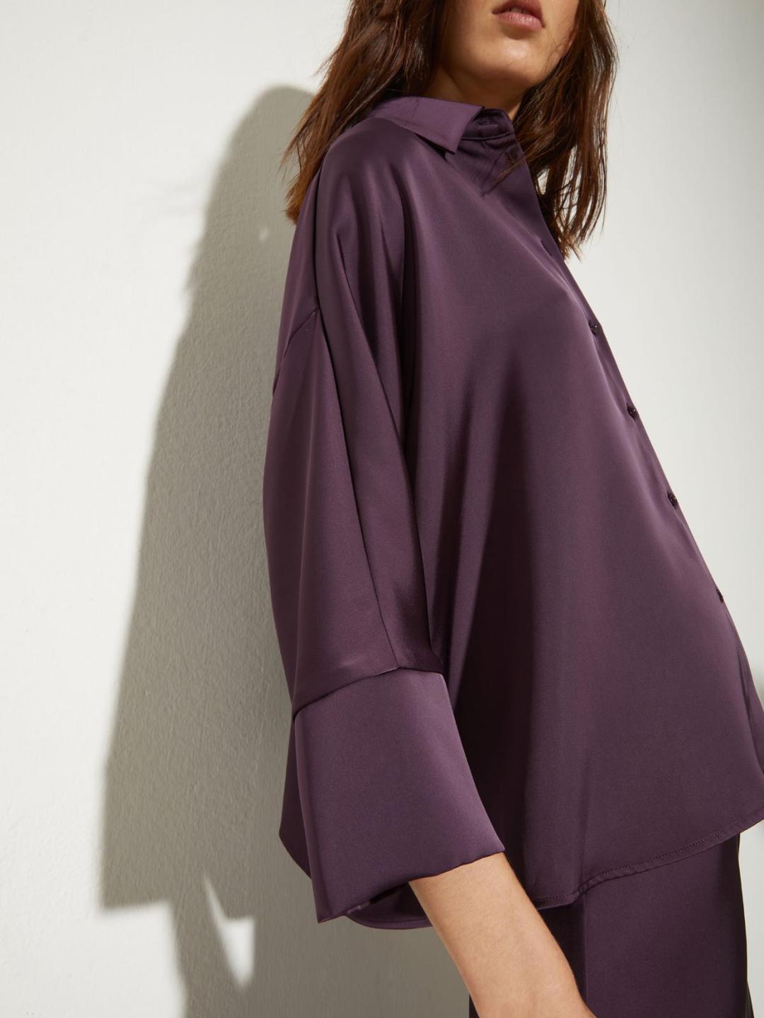 Camicia in raso fluido | Max&Co Camicia in raso fluido - vista alternativa - 2 | Max&Co