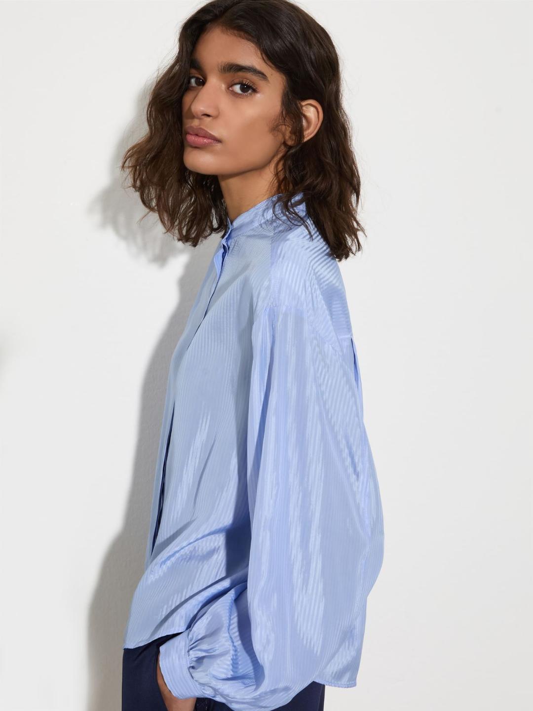 Camicia con texture a righe | Max&Co Camicia con texture a righe | Max&Co