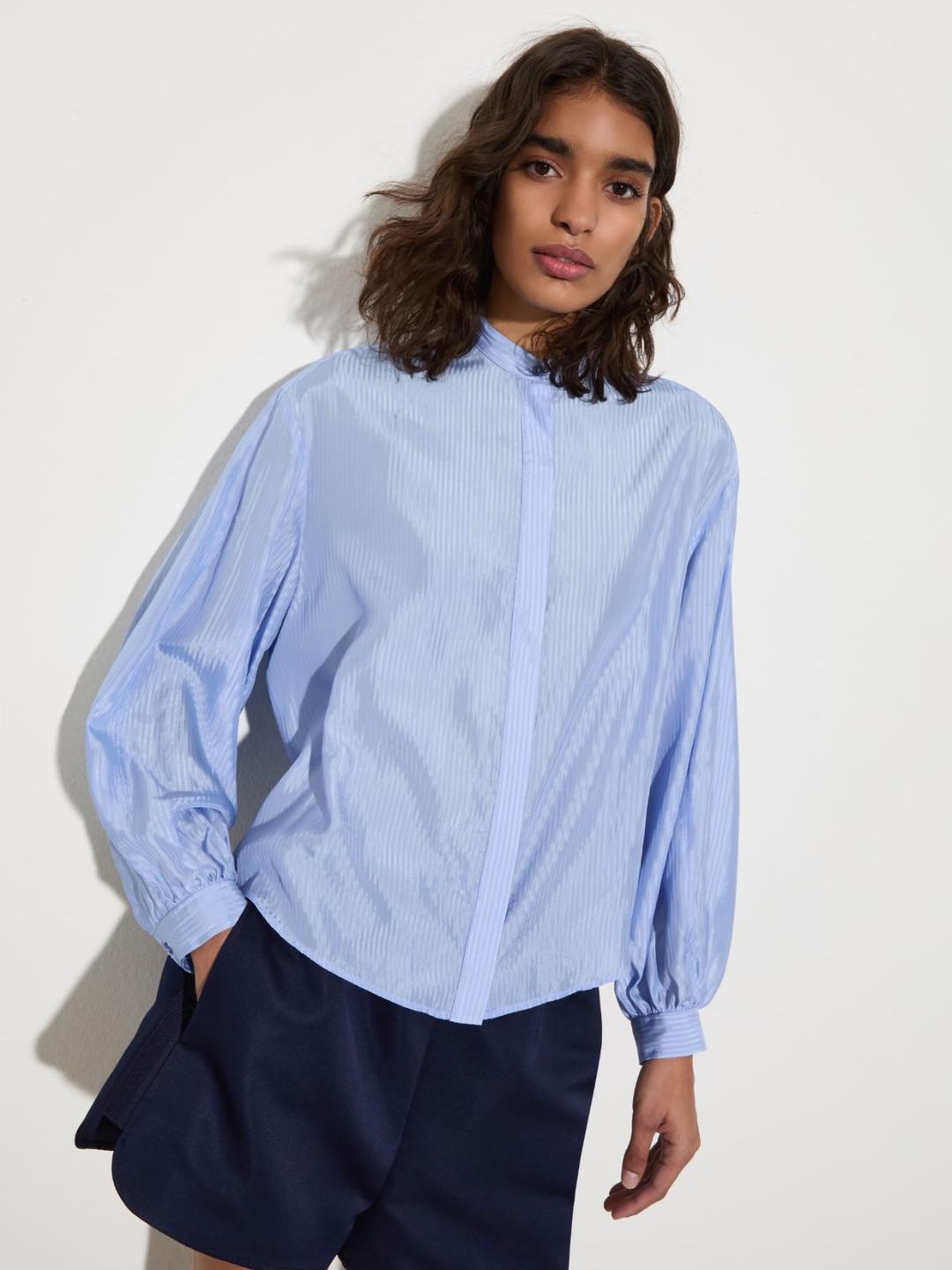 Camicia con texture a righe | Max&Co Camicia con texture a righe | Max&Co