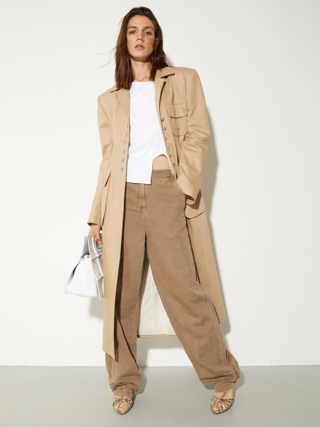 Pantaloni ampi in twill | Max&Co Pantaloni ampi in twill - vista alternativa - 9 | Max&Co