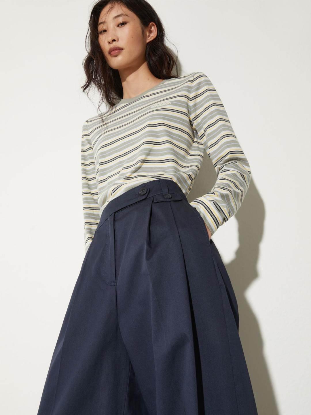 Pantaloni ampi in gabardine | Max&Co Pantaloni ampi in gabardine - vista alternativa - 29 | Max&Co