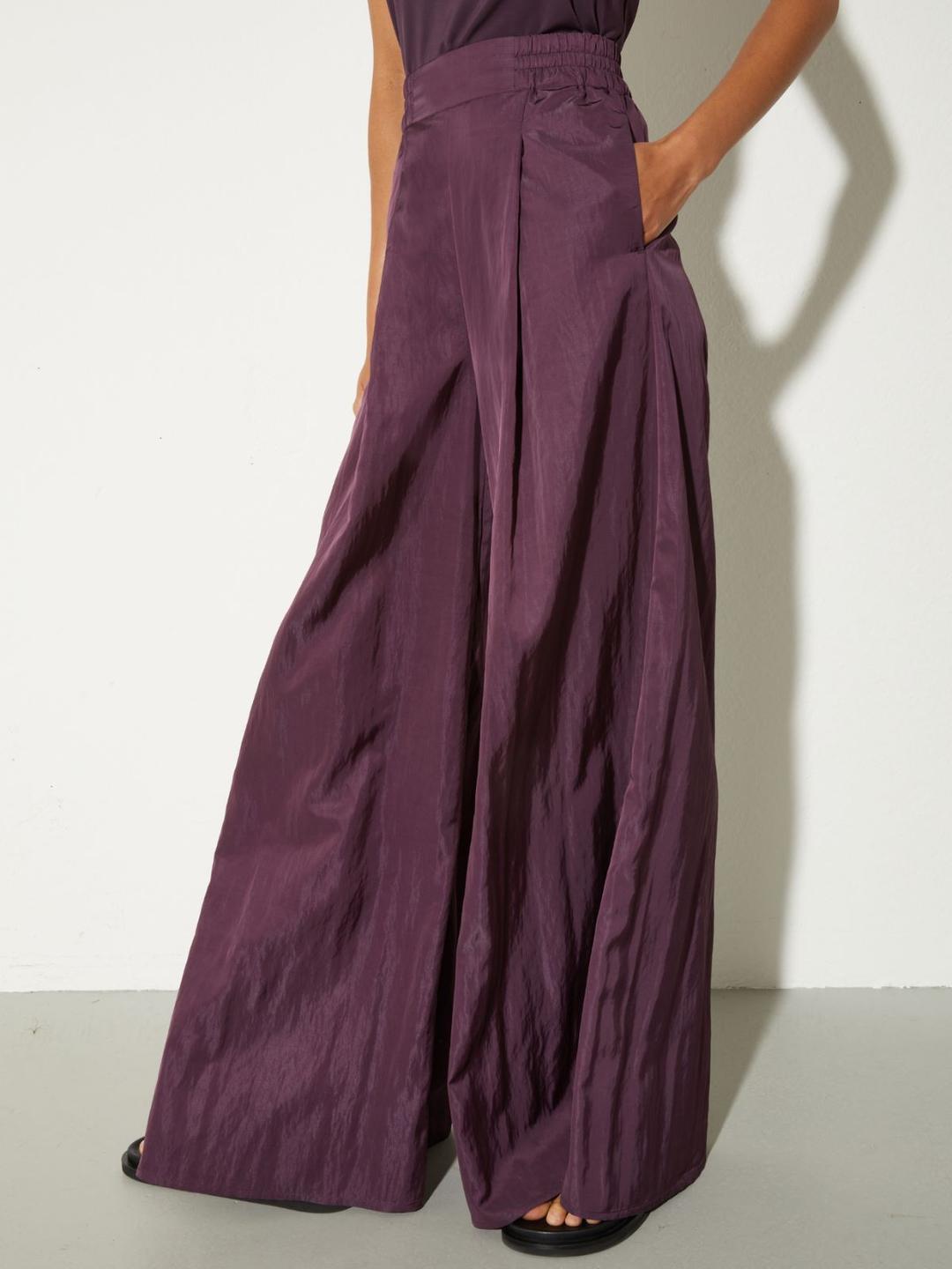 Pantaloni in tela parachute | Max&Co Pantaloni in tela parachute - vista alternativa - 0 | Max&Co