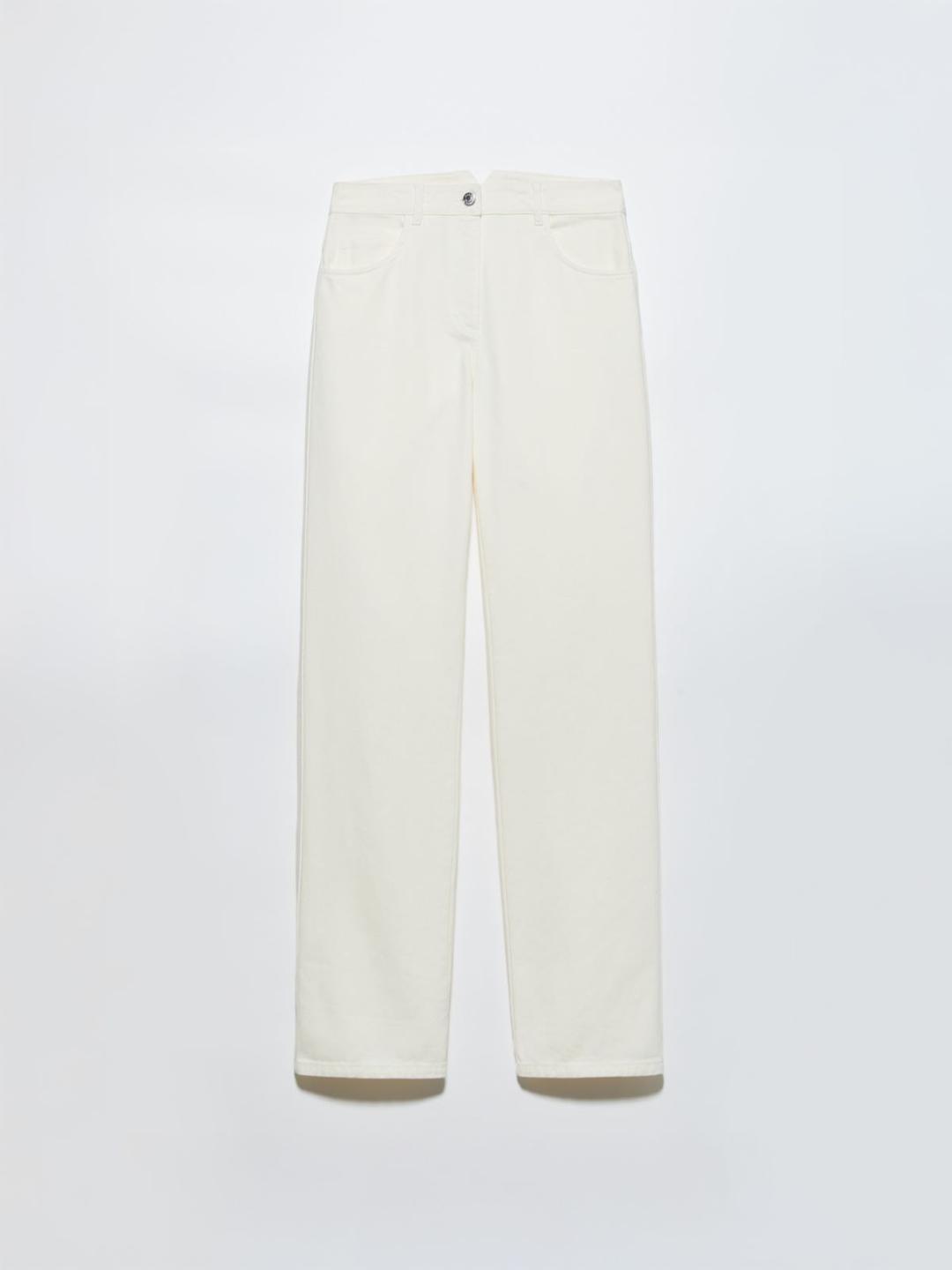 Pantaloni straight leg in drill | Max&Co Pantaloni straight leg in drill | Max&Co