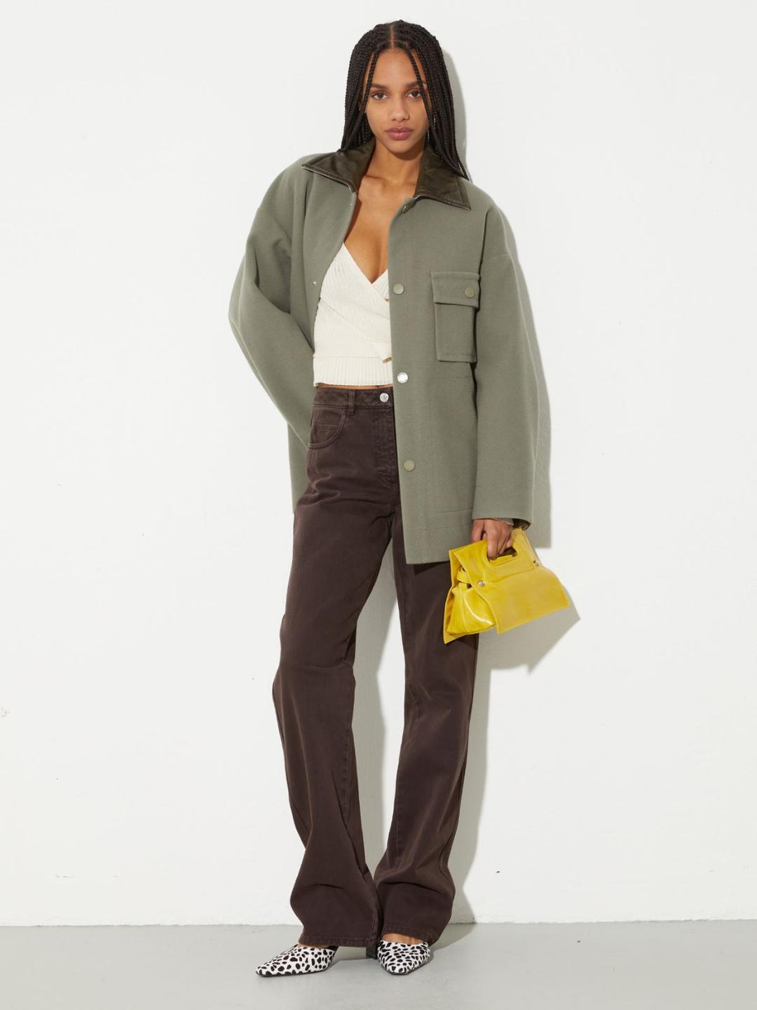 Pantaloni straight leg in drill | Max&Co Pantaloni straight leg in drill | Max&Co