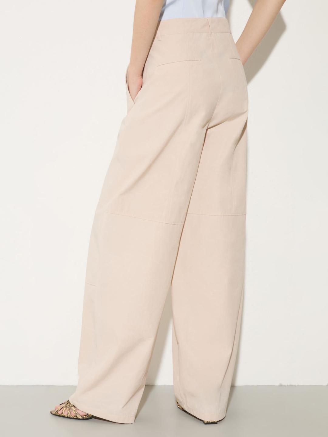 Pantaloni barrel leg in ottoman | Max&Co Pantaloni barrel leg in ottoman - vista alternativa - 13 | Max&Co