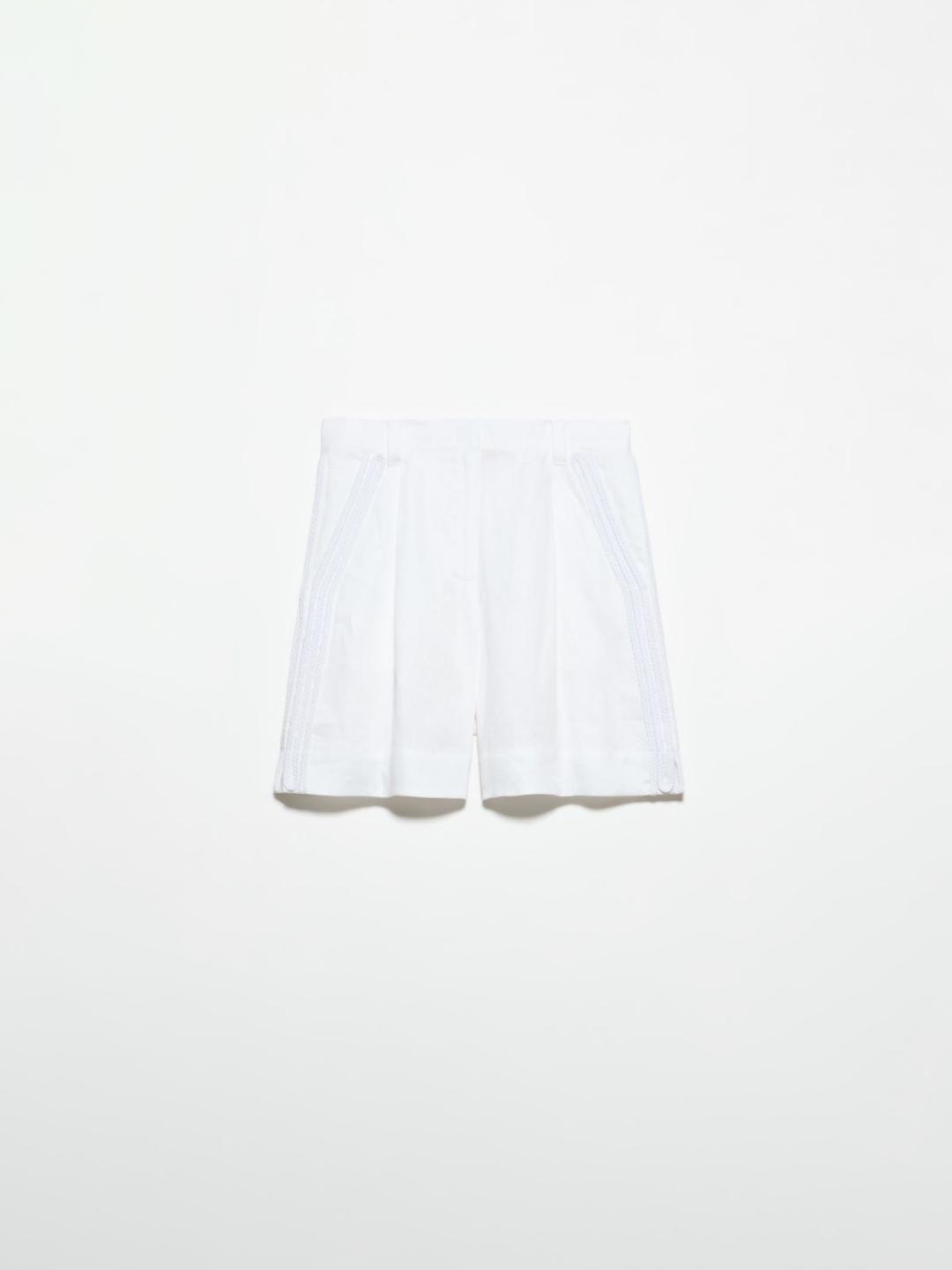 Shorts in lino con passamanerie | Max&Co Shorts in lino con passamanerie | Max&Co