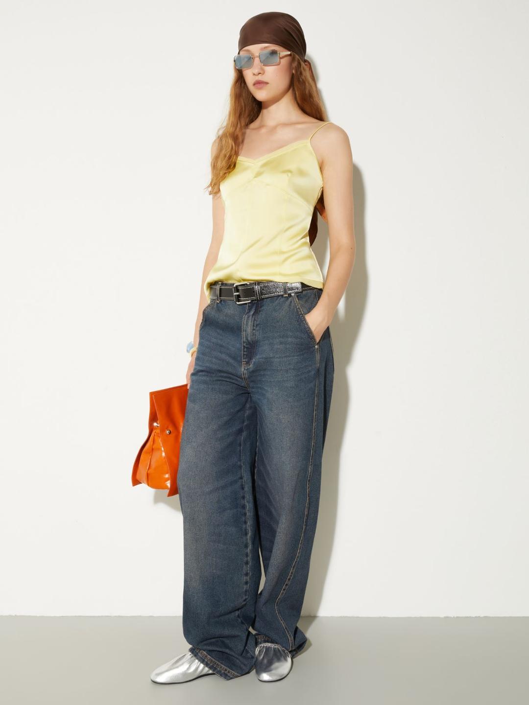 Top in raso fluido | Max&Co Top in raso fluido - vista alternativa - 0 | Max&Co