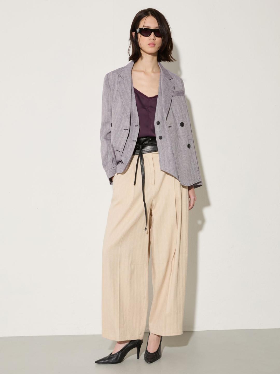 Top in raso fluido | Max&Co Top in raso fluido - vista alternativa - 2 | Max&Co