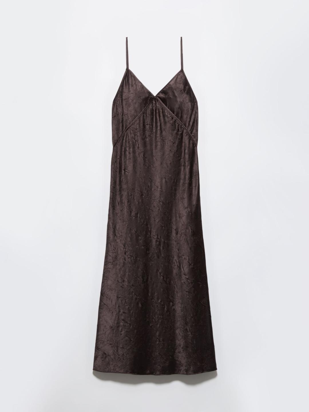 Slip dress in raso crinkle | Max&Co Slip dress in raso crinkle | Max&Co