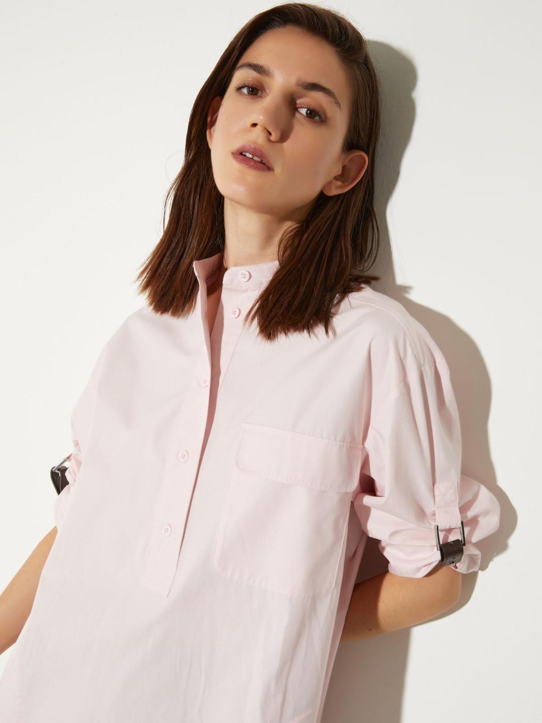 Tunic dress in popeline | Max&Co Tunic dress in popeline - vista alternativa - 6 | Max&Co