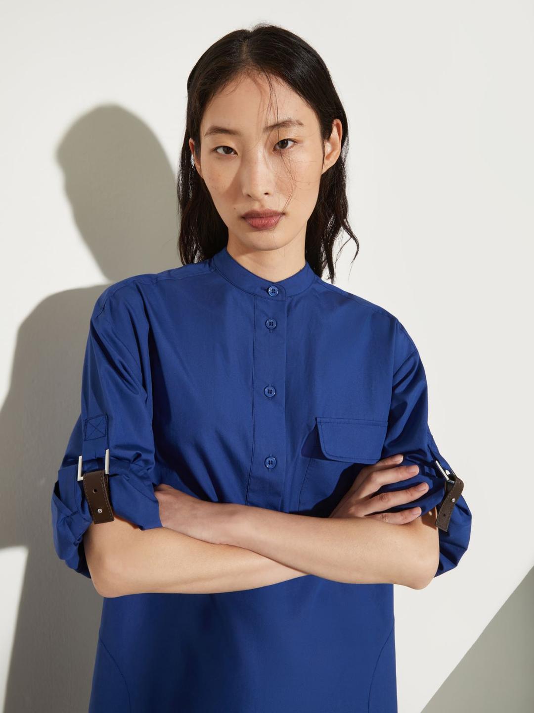 Tunic dress in popeline | Max&Co Tunic dress in popeline - vista alternativa - 5 | Max&Co