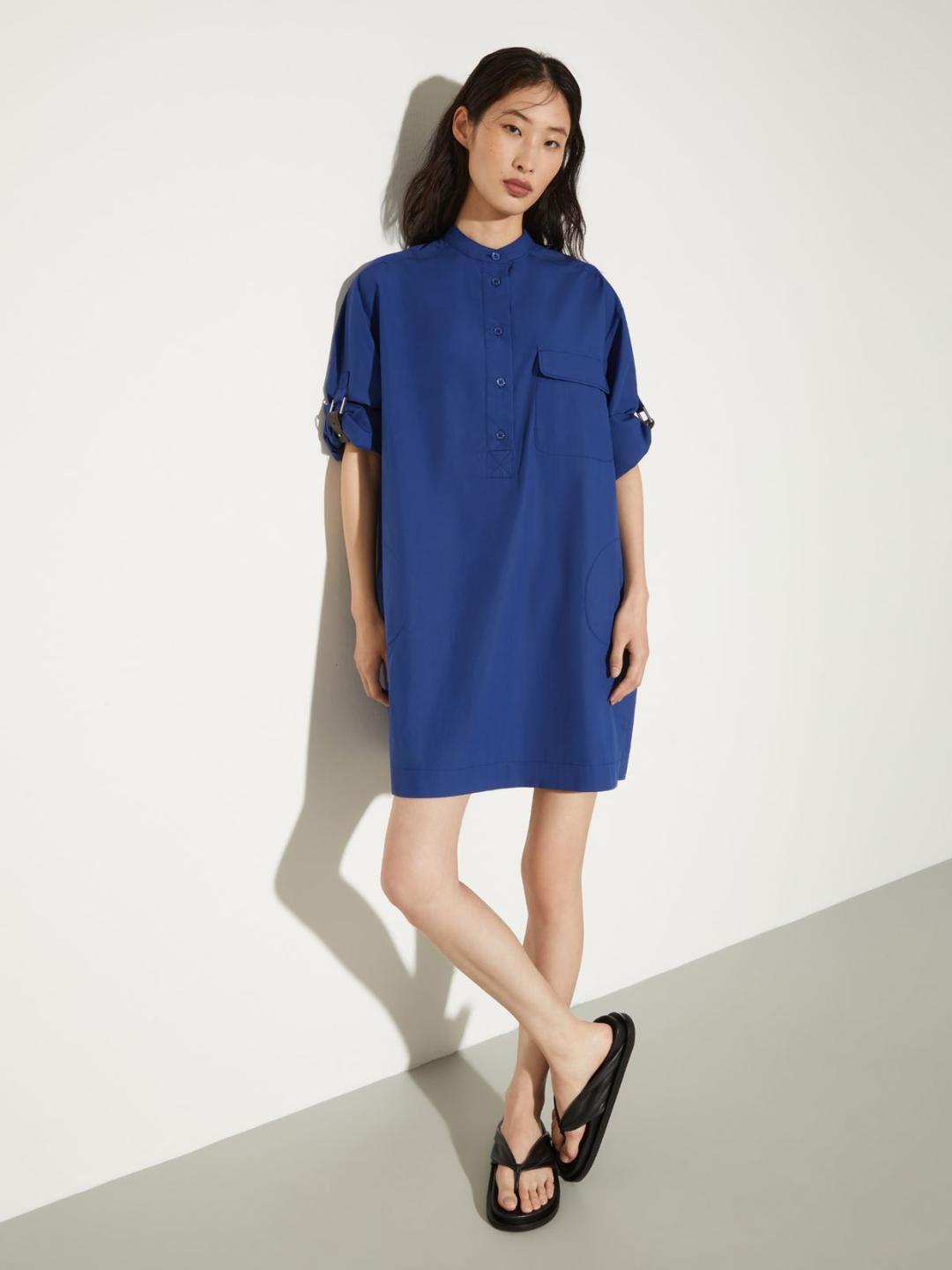 Tunic dress in popeline | Max&Co Tunic dress in popeline - vista alternativa - 5 | Max&Co