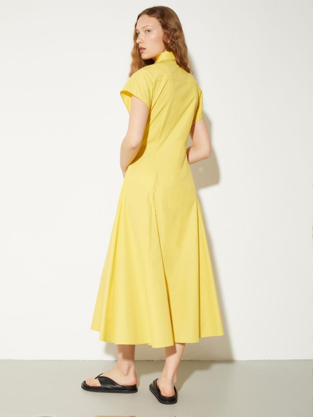 Abito fit & flare in popeline | Max&Co Abito fit & flare in popeline - vista alternativa - 0 | Max&Co