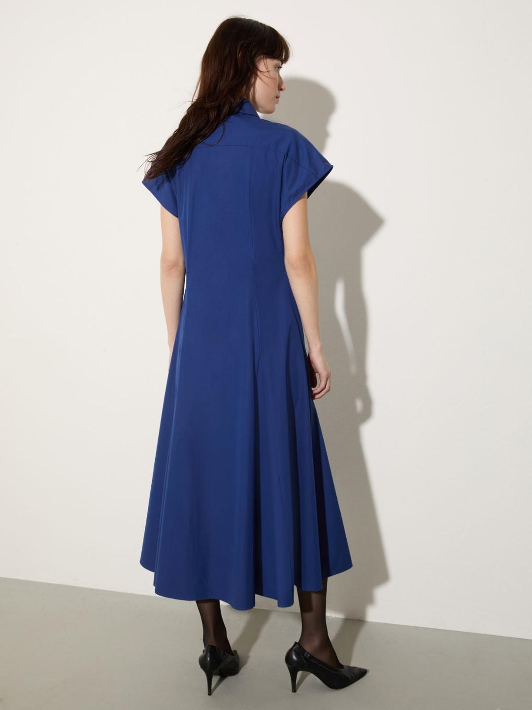 Abito fit & flare in popeline | Max&Co Abito fit & flare in popeline - vista alternativa - 1 | Max&Co