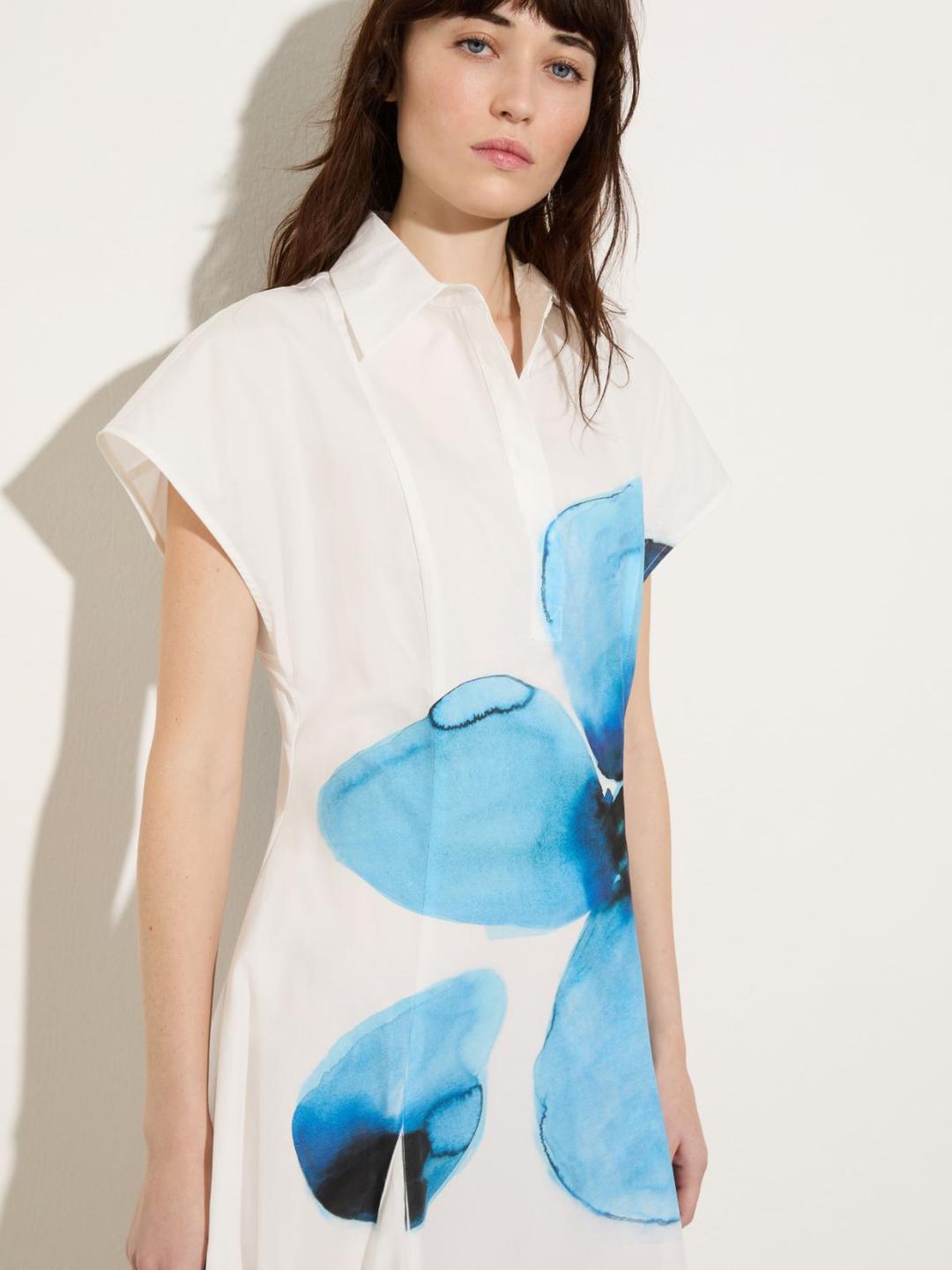 Abito fit & flare in popeline | Max&Co Abito fit & flare in popeline - vista alternativa - 2 | Max&Co