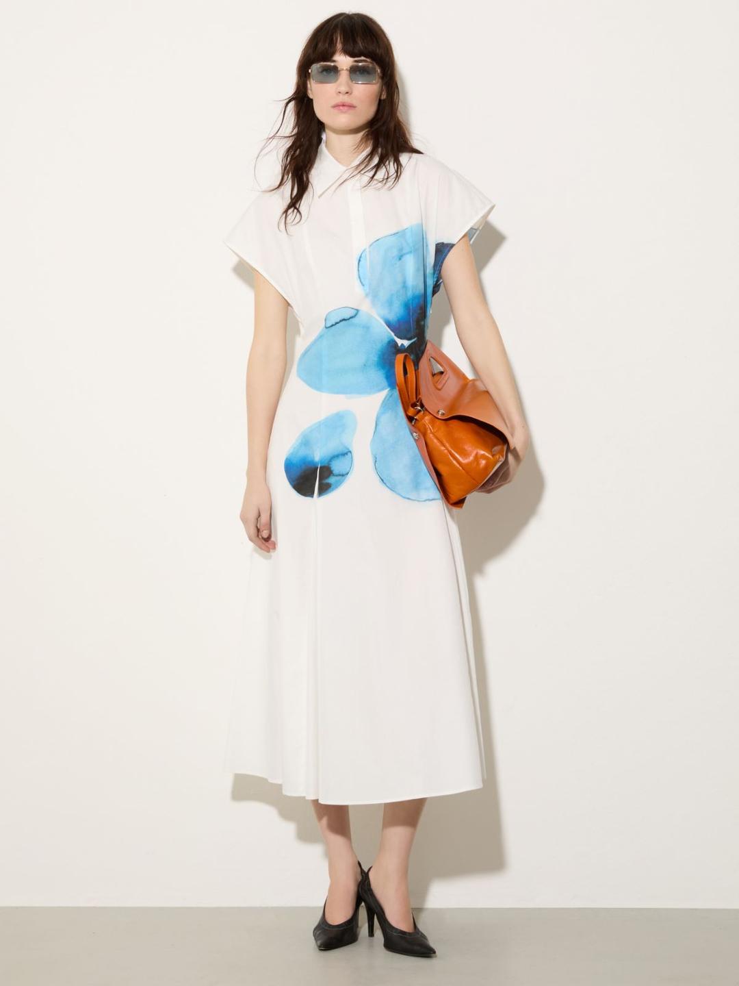 Abito fit & flare in popeline | Max&Co Abito fit & flare in popeline - vista alternativa - 2 | Max&Co