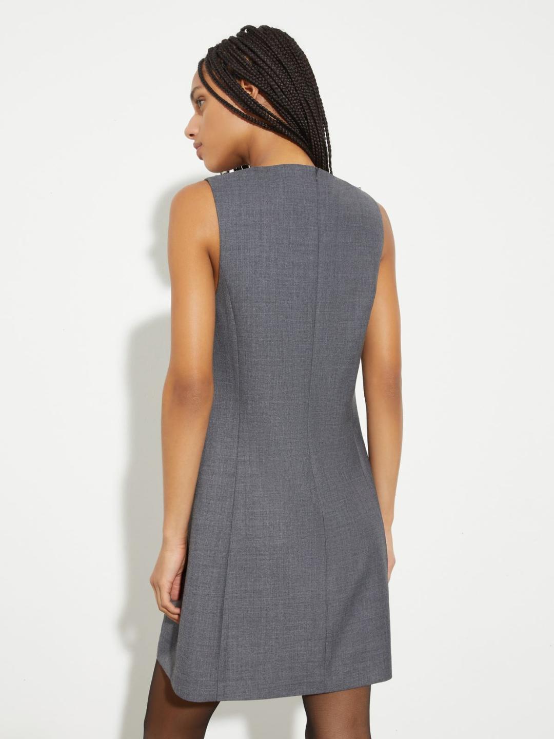 Tubino in grisaglia con strass | Max&Co Tubino in grisaglia con strass | Max&Co