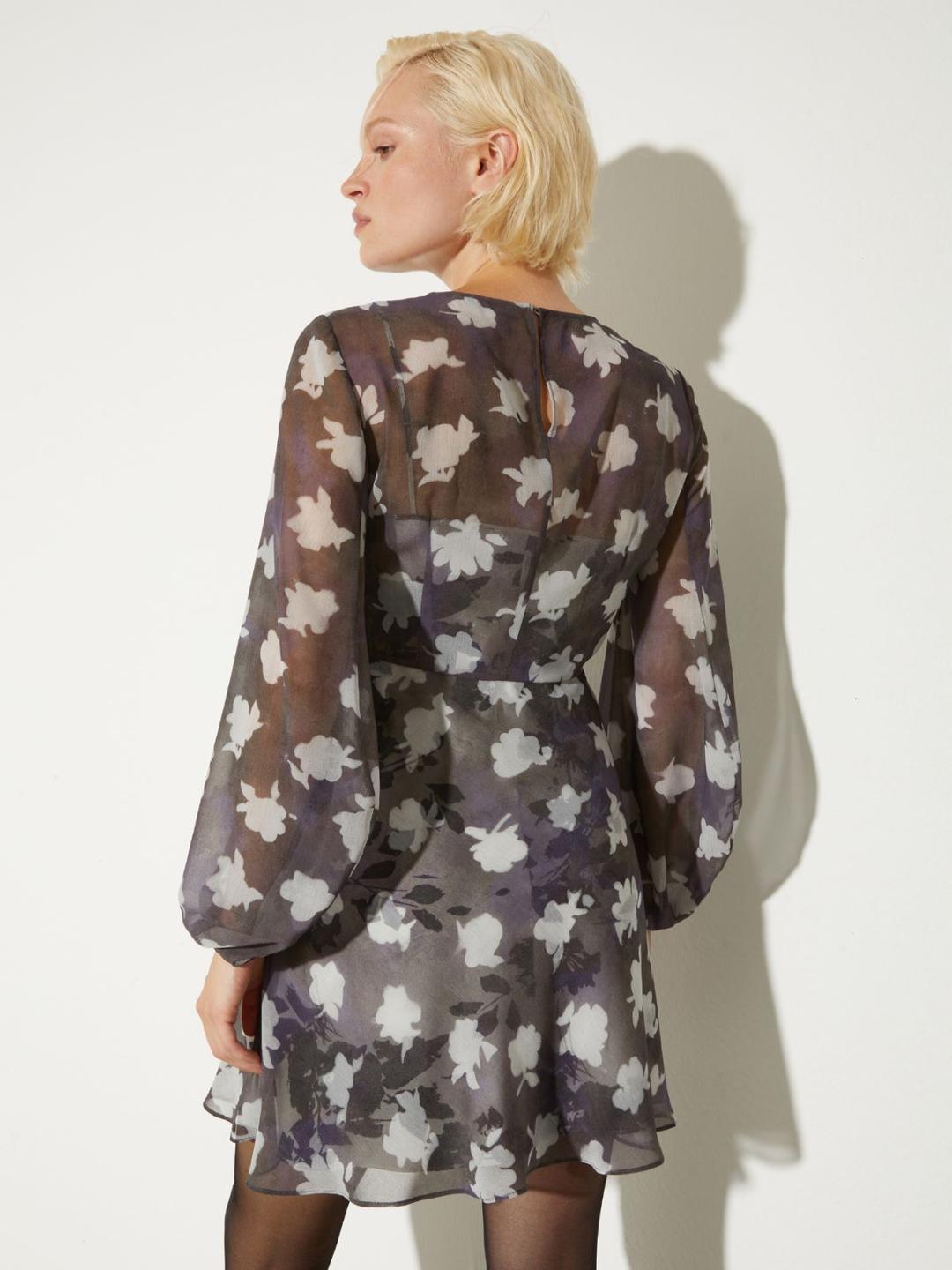 Abito 2-in-1 in georgette e twill | Max&Co Abito 2-in-1 in georgette e twill - vista alternativa - 13 | Max&Co