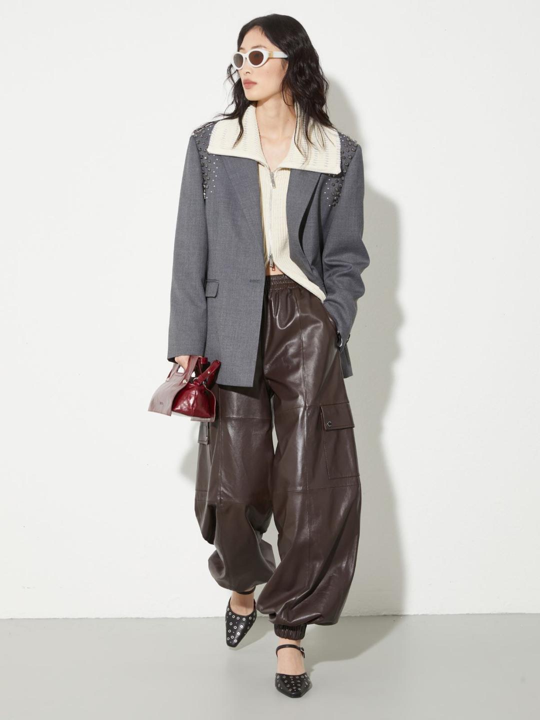 Blouson in maglia con righe lamé | Max&Co Blouson in maglia con righe lamé | Max&Co