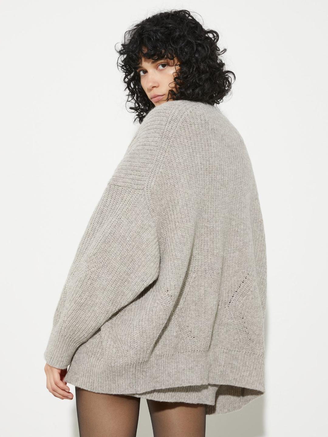 Cardigan in blend di lana Undyed | Max&Co Cardigan in blend di lana Undyed | Max&Co